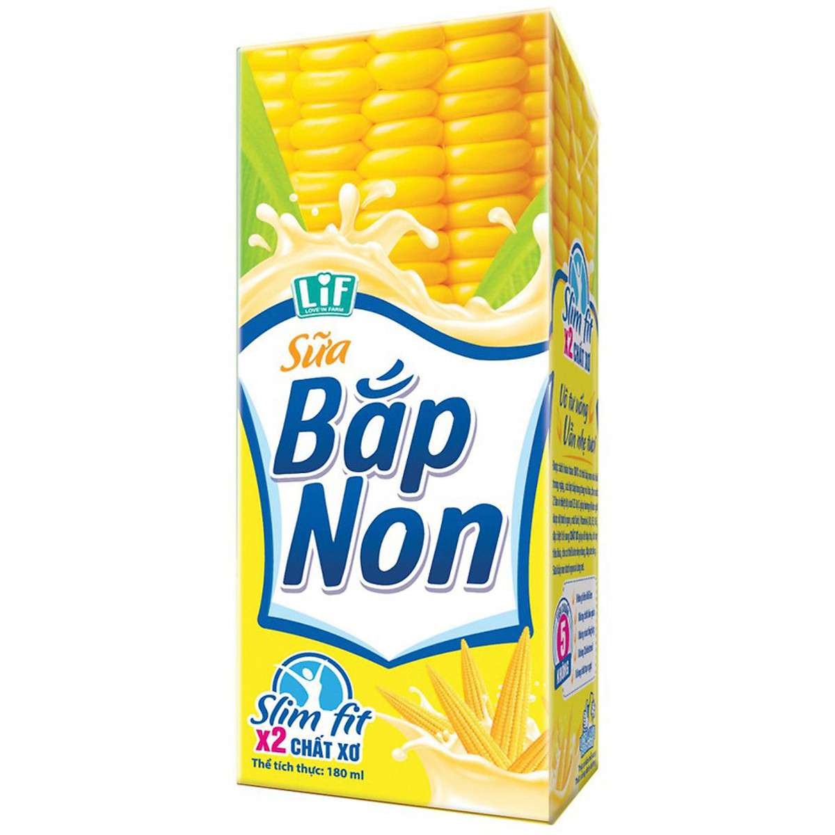 Thùng 24 Hộp Sữa Bắp Non LOF 180ml/hộp