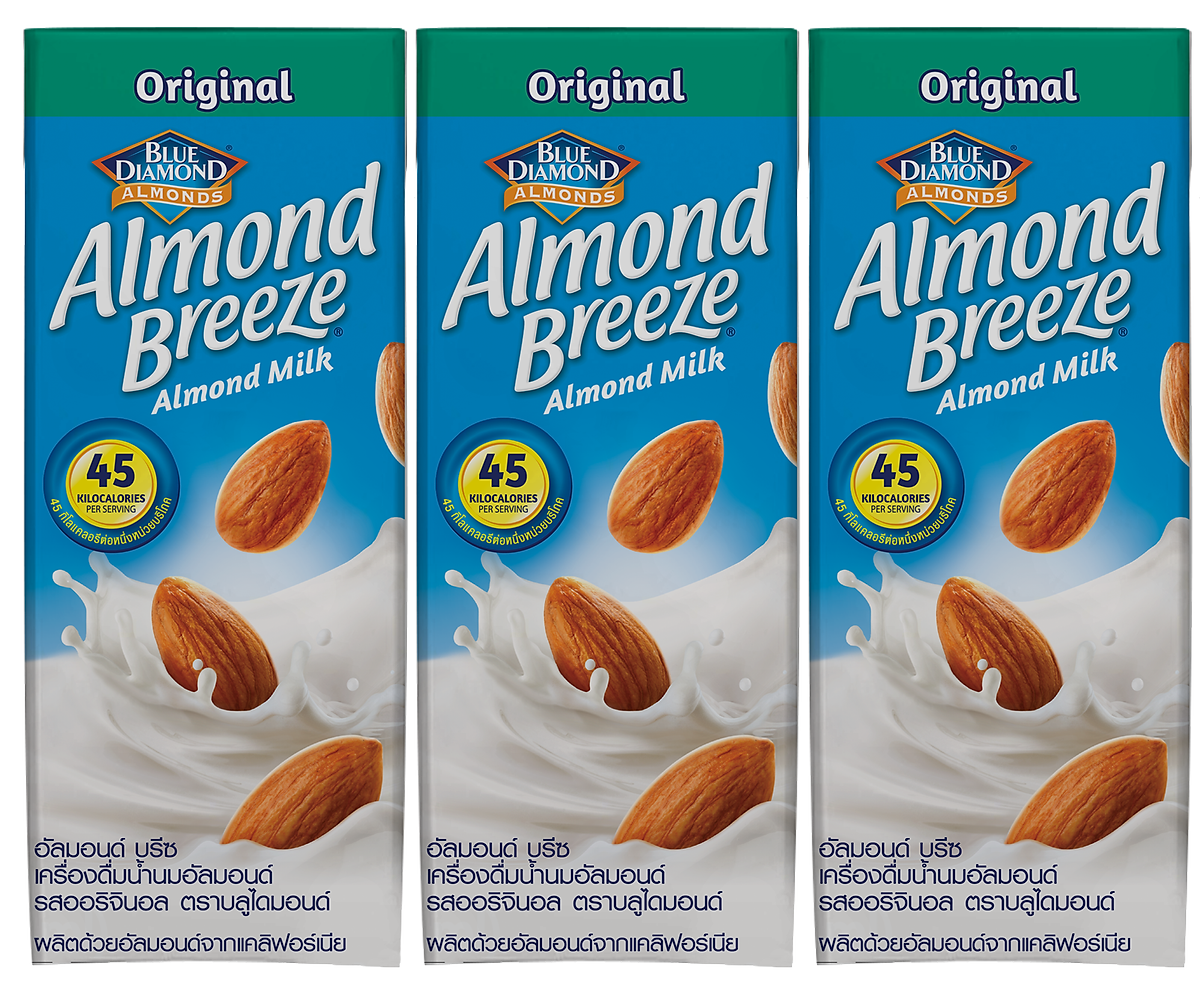 Sữa hạt hạnh nhân ALMOND BREEZE NGUYÊN CHẤT Hộp 180ml Sản phẩm của