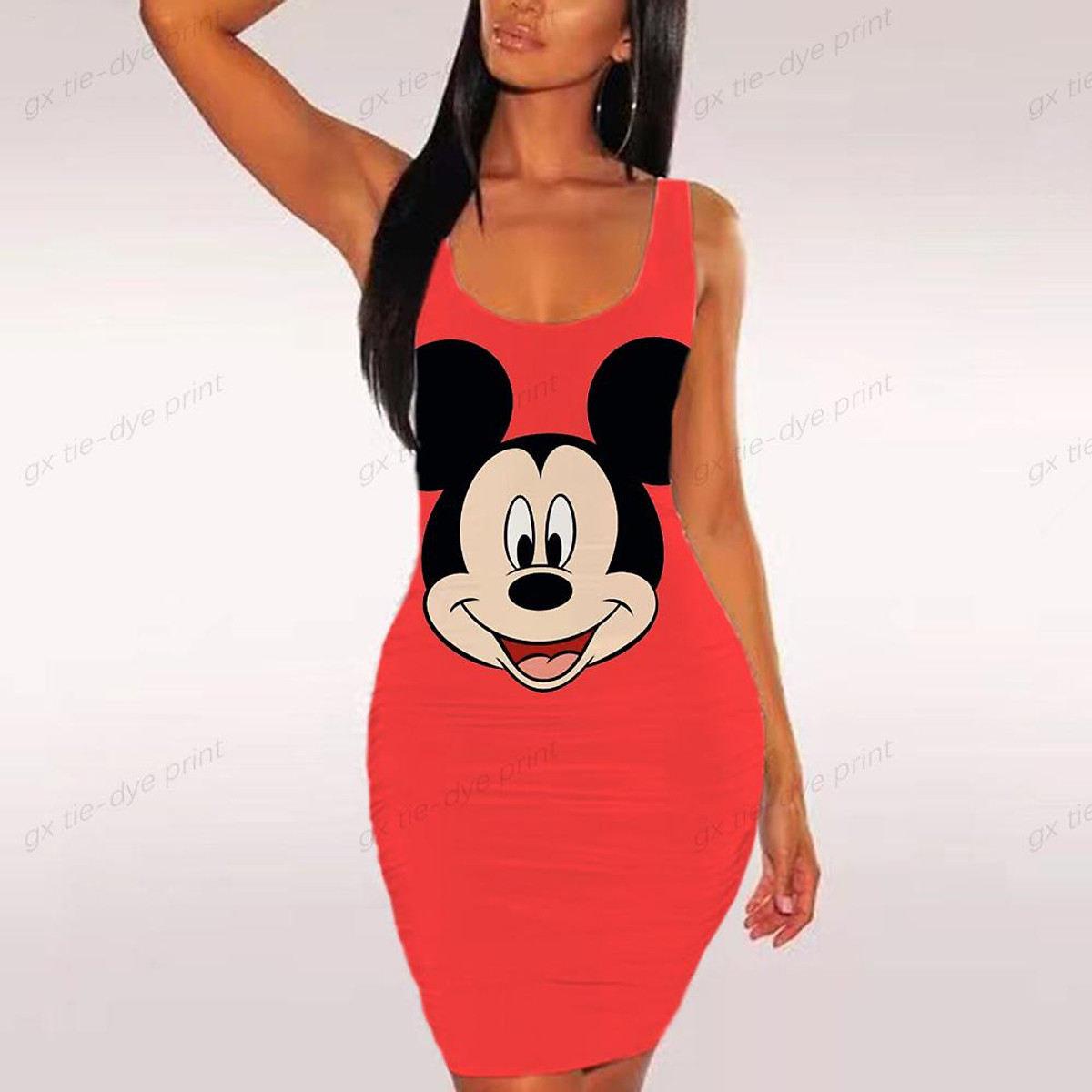 Mua Disney Minnie In Hình Chuột Mickey Ôm Body Đầm Nữ Mùa Hè 2023 ...