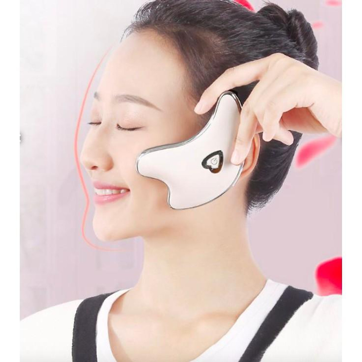 Máy massage mặt bán nguyệt Ishow - Gia dụng SG - Massage mặt