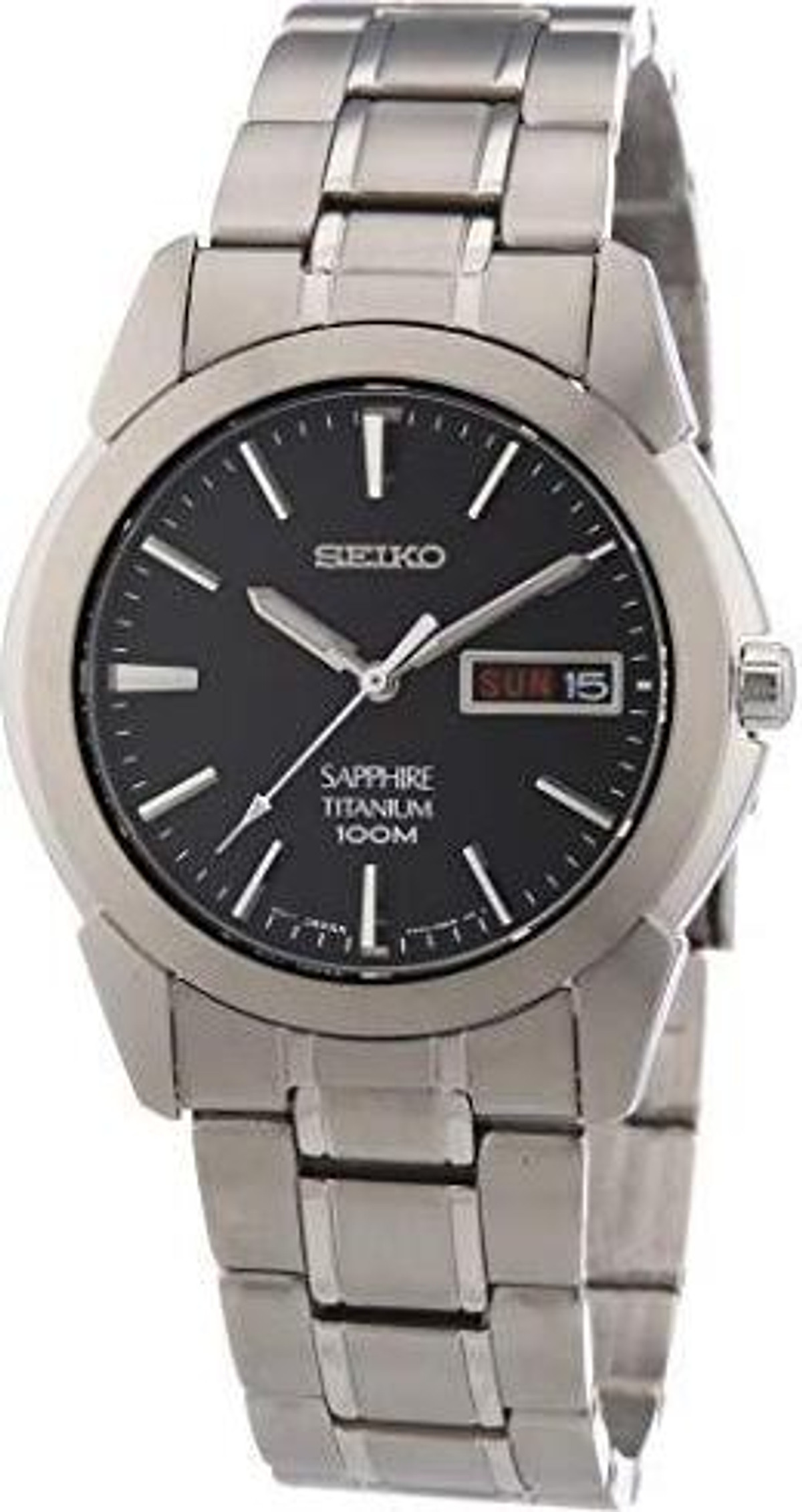 Mua Seiko Men's SGG731 Titanium Silver Dial Watch