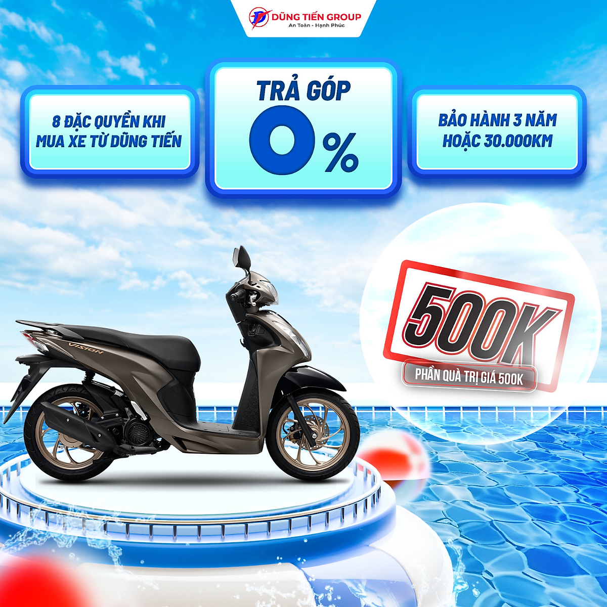 Xe Máy Honda Vision 2025 - Phiên Bản Đặc Biệt