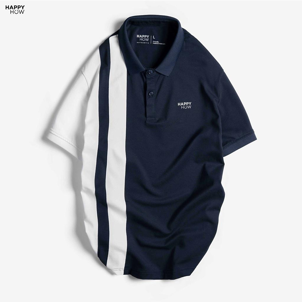 Mua Áo Polo nam cổ bẻ phối SIPA vải cá sấu Cotton xuất xịn,chuẩn form, sang trọng - thanh lịch - HappyHow Mua Áo Polo Nam Cổ Bẻ Phối Sipa Vải Cá Sấu Cotton Xuất Xịn,Chuẩn Form, Sang Trọng - Thanh Lịch - Happyhow