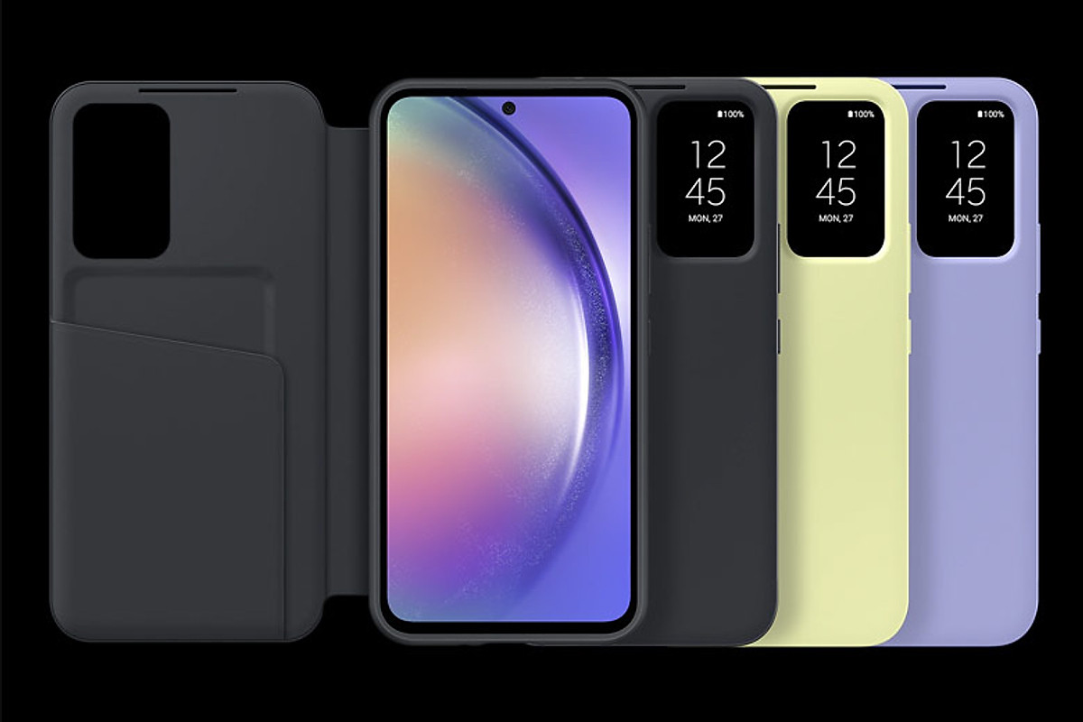 Bao da Samsung Galaxy A54 5G Smart View Wallet Case ( Clear View ) - Hàng Chính Hãng
