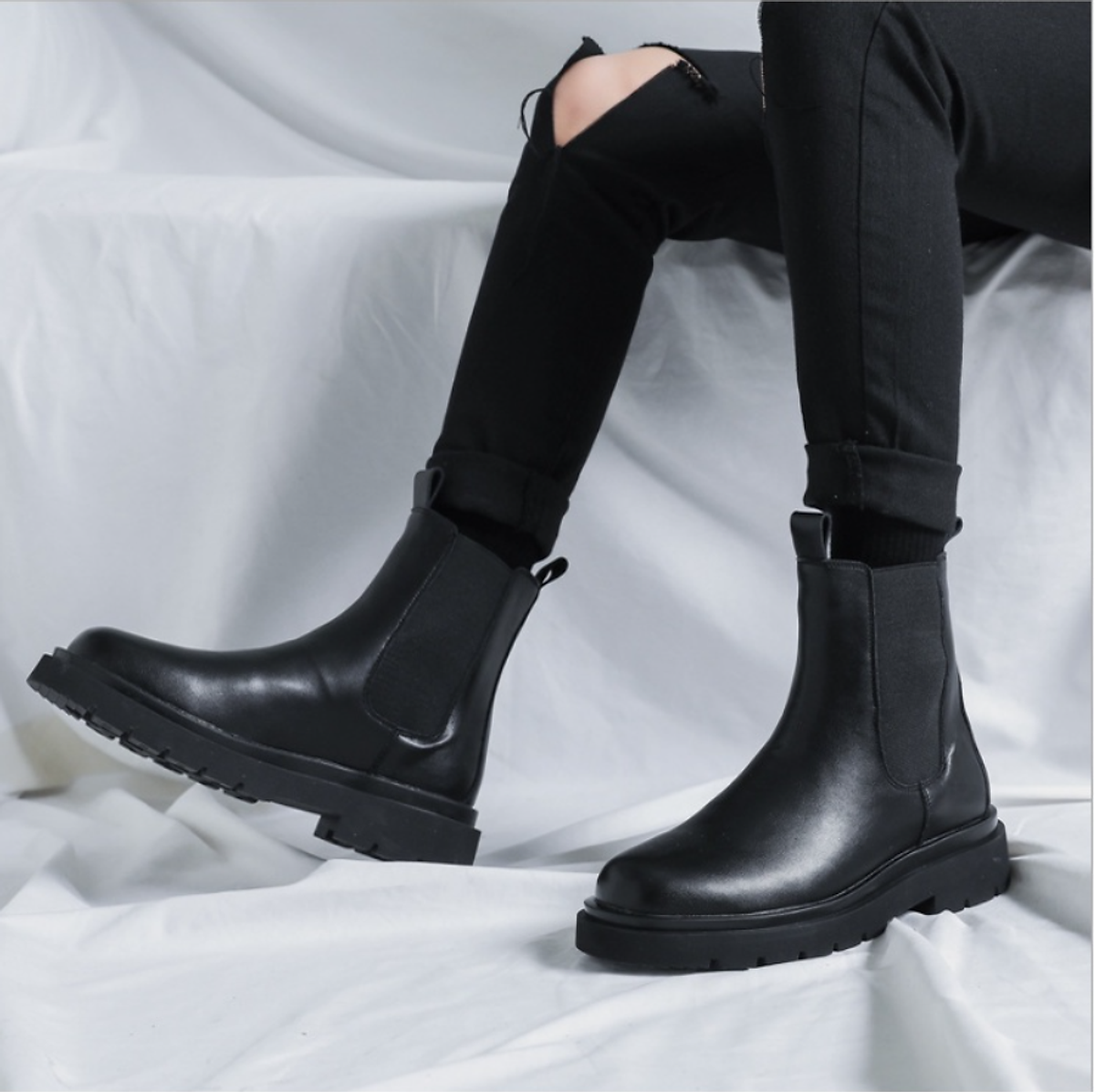 Phối đồ c&ugrave;ng Chelsea Boots