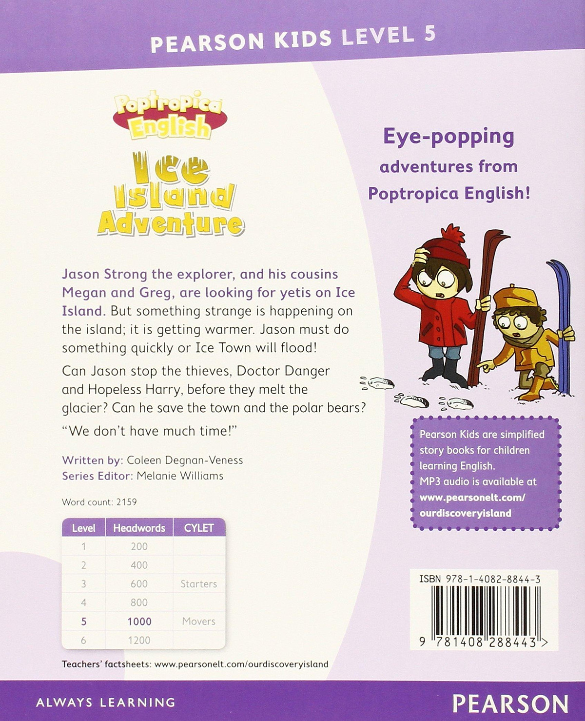 Level 5: Poptropica English Ice Island Adventure (Pearson English Kids Readers)