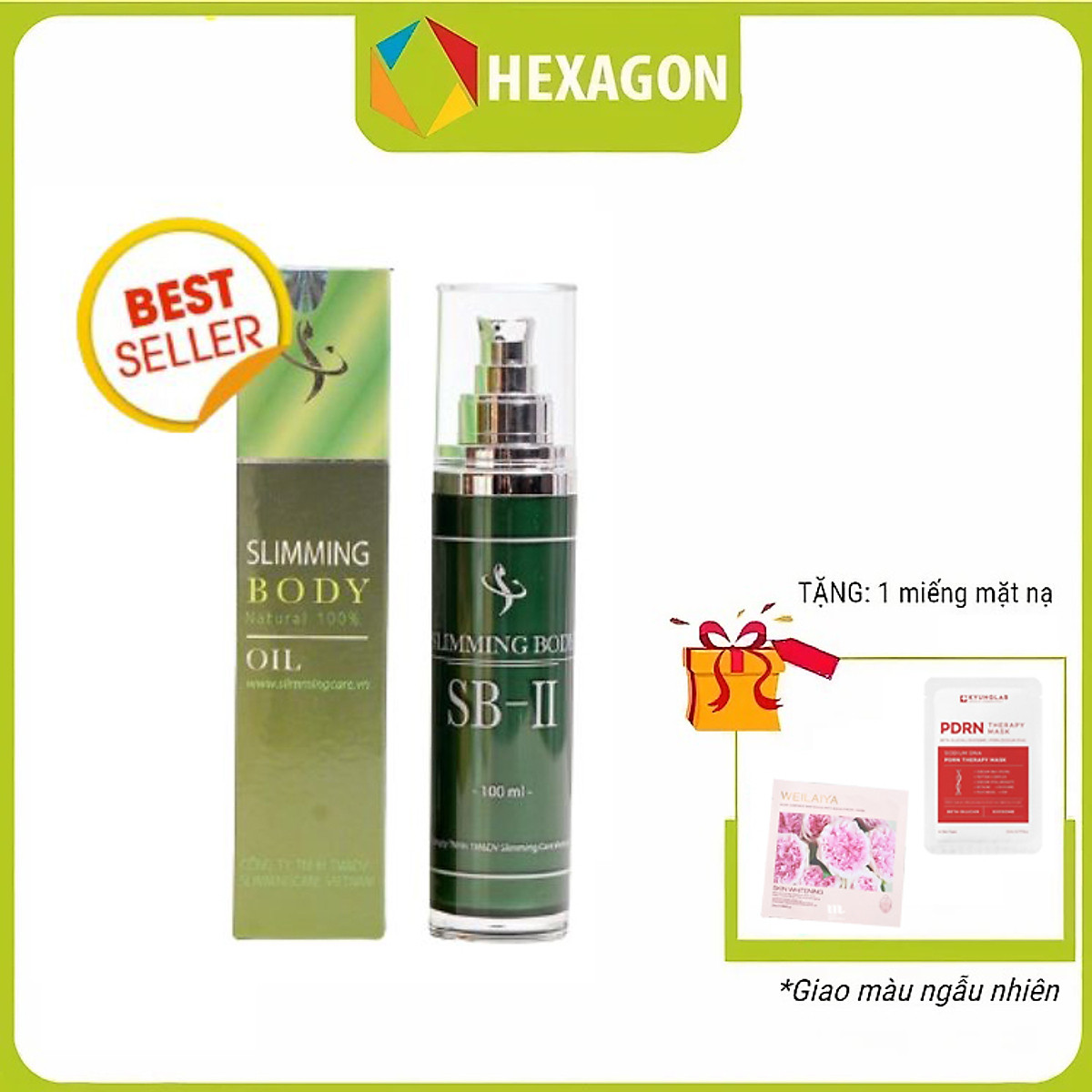 Tinh Dầu Ủ Nóng Tan Mỡ Bụng Đùi Săn Da Slimming Care Slimming Body (100ml)