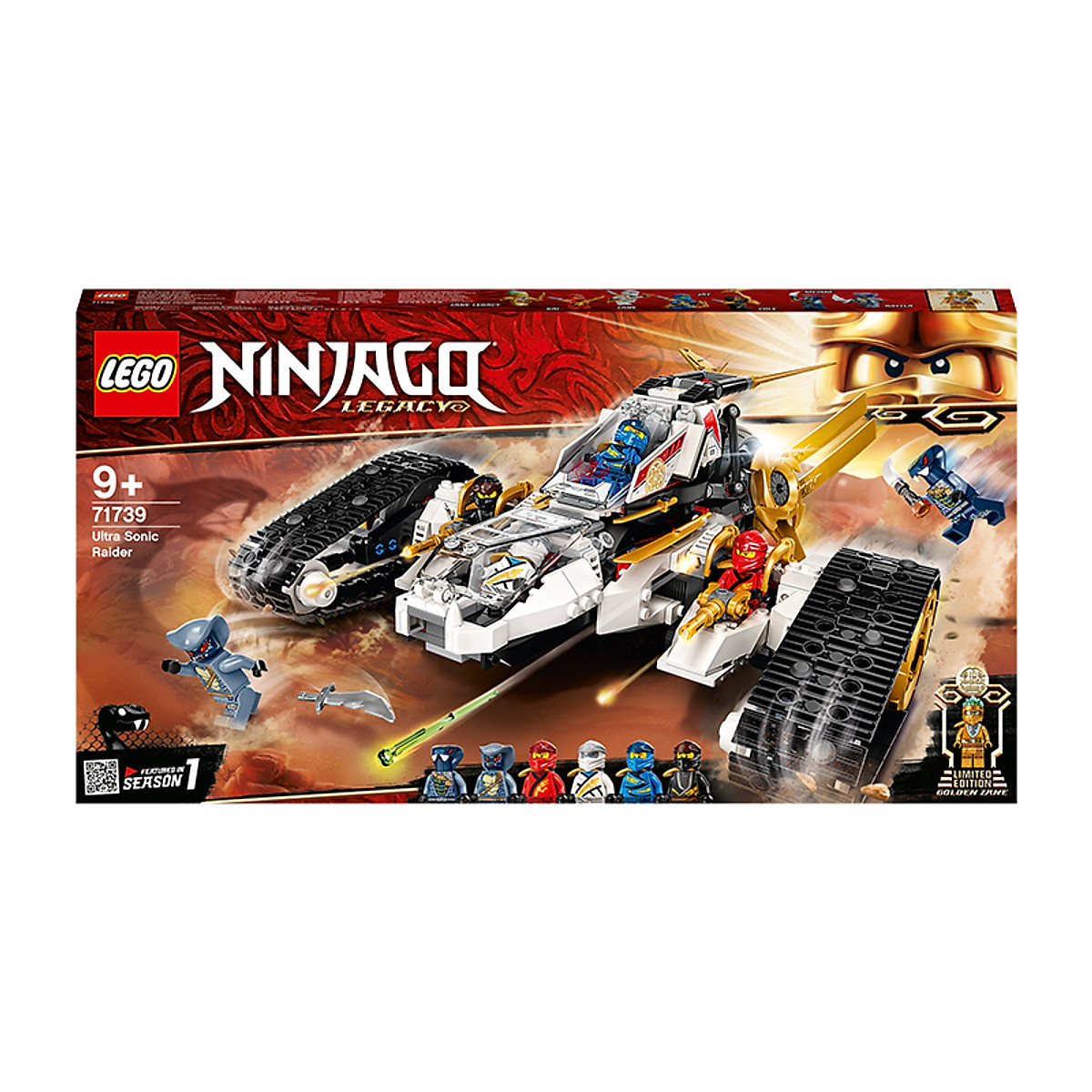 Mua Đồ Chơi Lắp Ráp LEGO Ninjago Xe Đua Địa Hình Sóng Âm 71739 Cho ...