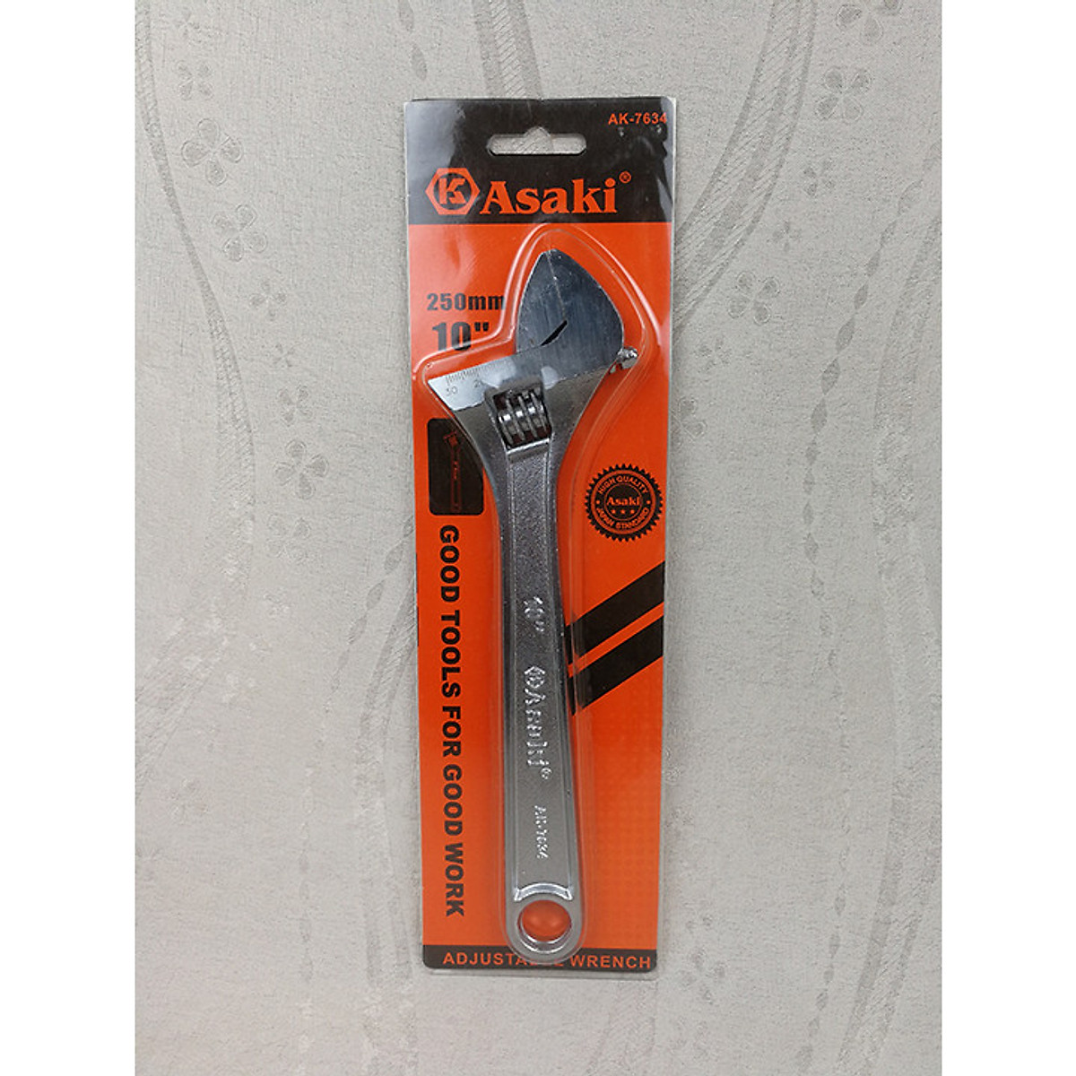 Mỏ Lết Mạ Chrome Asaki AK-7634