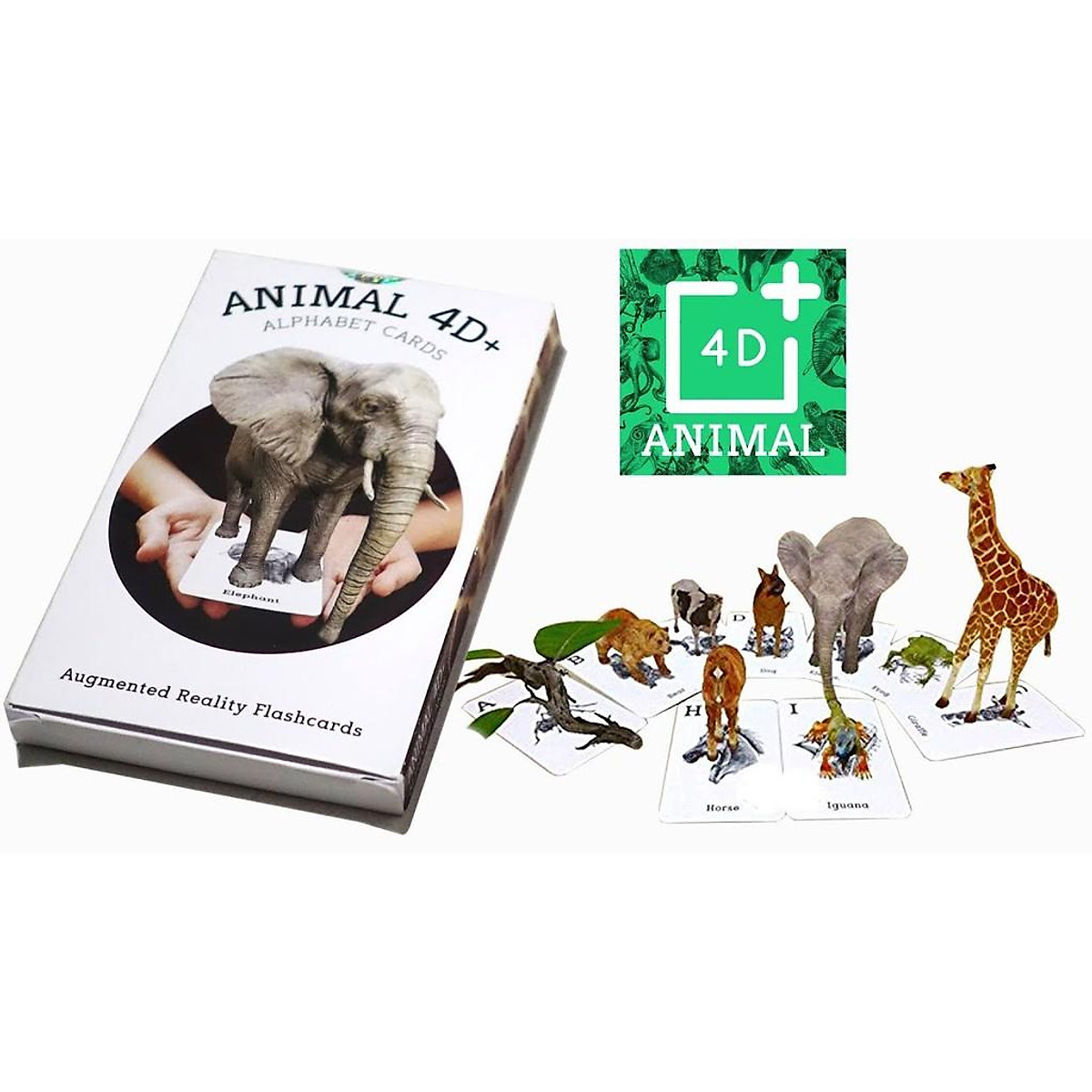 Bộ Thẻ Animal 4D Hình Ảnh Con Vật Sinh Động  Thúc Đẩy Trí Thông Minh Khả  Năng Sáng Tạo Cho Bé  Lazadavn