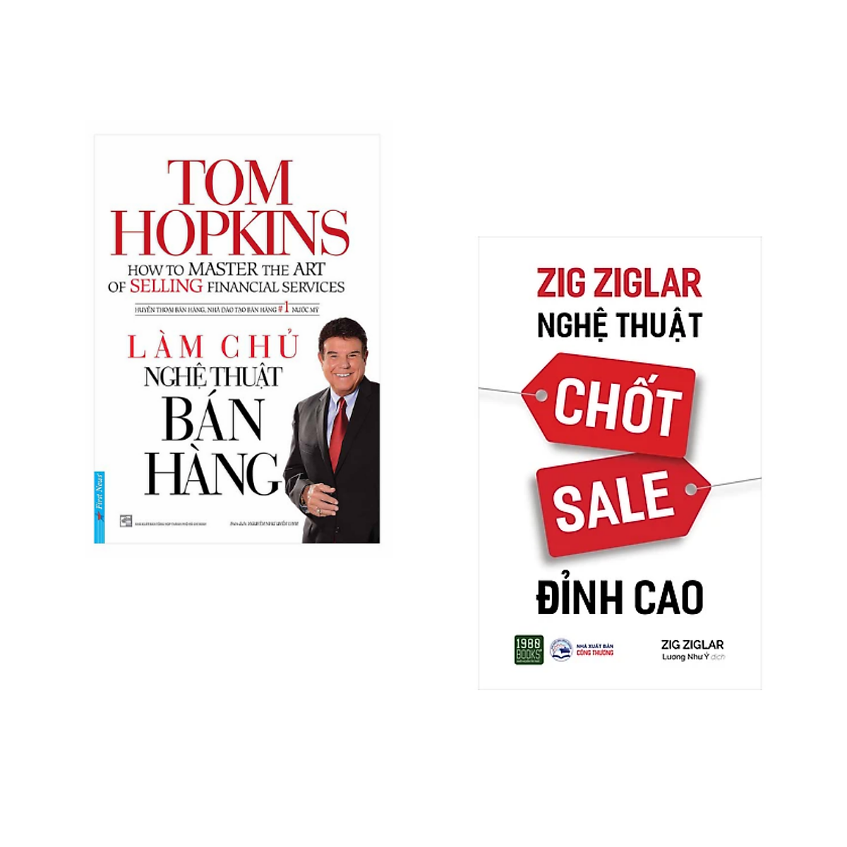 Combo sách Kinh Doanh Hiệu Quả: Làm Chủ Nghệ Thuật Bán Hàng+Zig Ziglar - Nghệ Thuật Chốt Sale Đỉnh Cao/ Tặng Bookmark Happy Life 