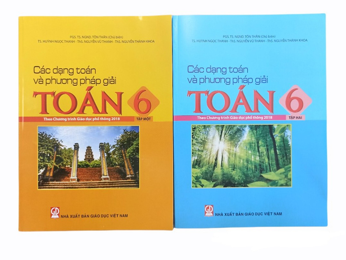 Combo Các Dạng Và Phương Pháp Giải Toán Lớp 6 (CTM) 