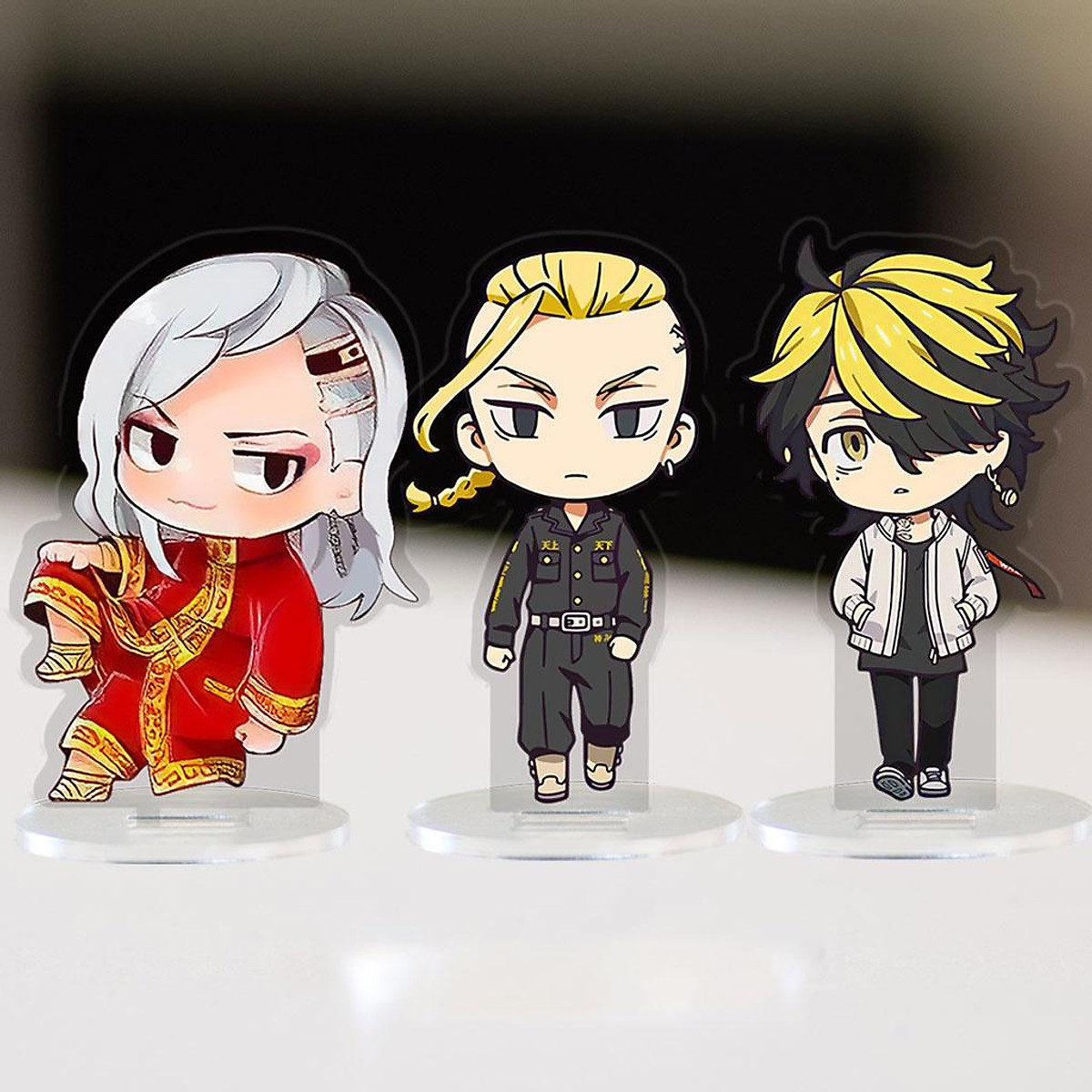 Mô hình Tokyo Revengers  Takemichi Chifuyu Mikey Draken Pachin Hinata Baji  Mitsuya Kisaki Kazutora Akkun Takuya