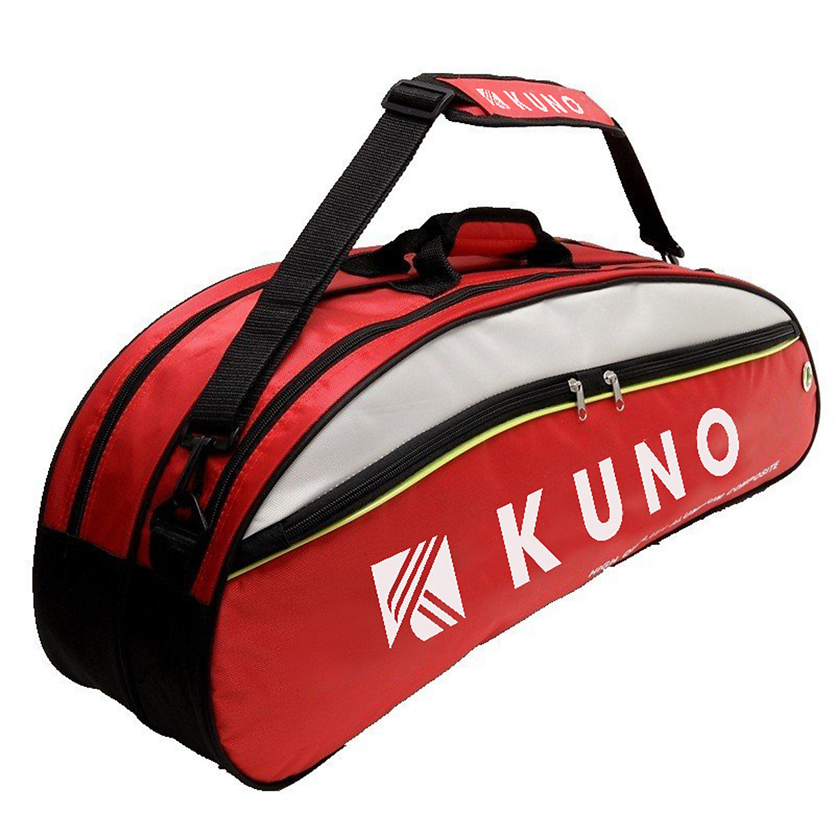 Túi Đựng Vợt Cầu Lông KUNO 3 Ngăn Sức Chứa Lớn 1 Quai Khoác Đường Nét Bền Đẹp - Túi GY05
