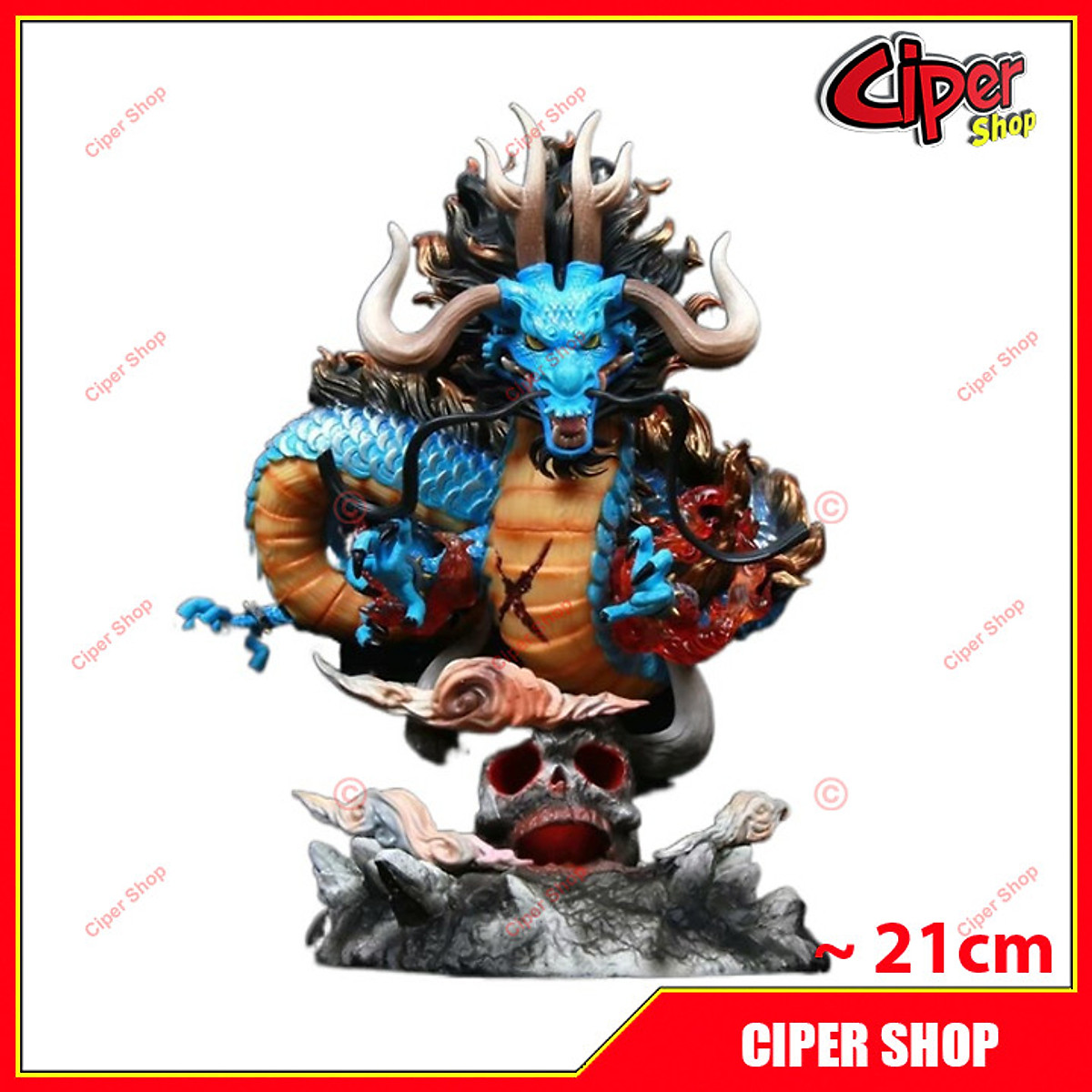 Mô hình Luffy Kaido 14cm  One Piece  Dino Toy Store