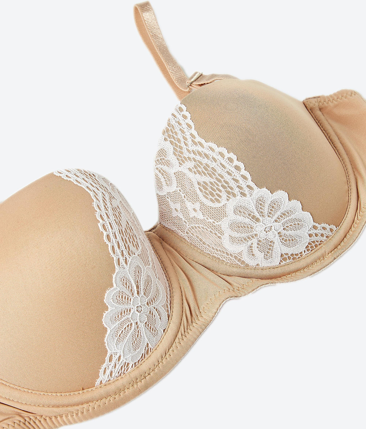 Áo Ngực Cúp Ngang Phối Viền Ren Miley Lingerie BRM09202