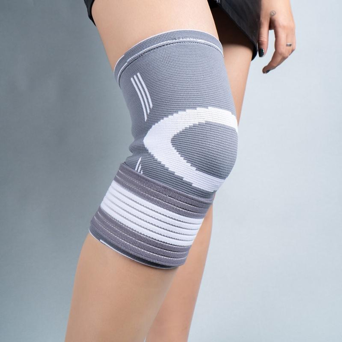 Băng Đầu Gối Loại Tốt KNEE SUPPORT Liveup BRACE S/M