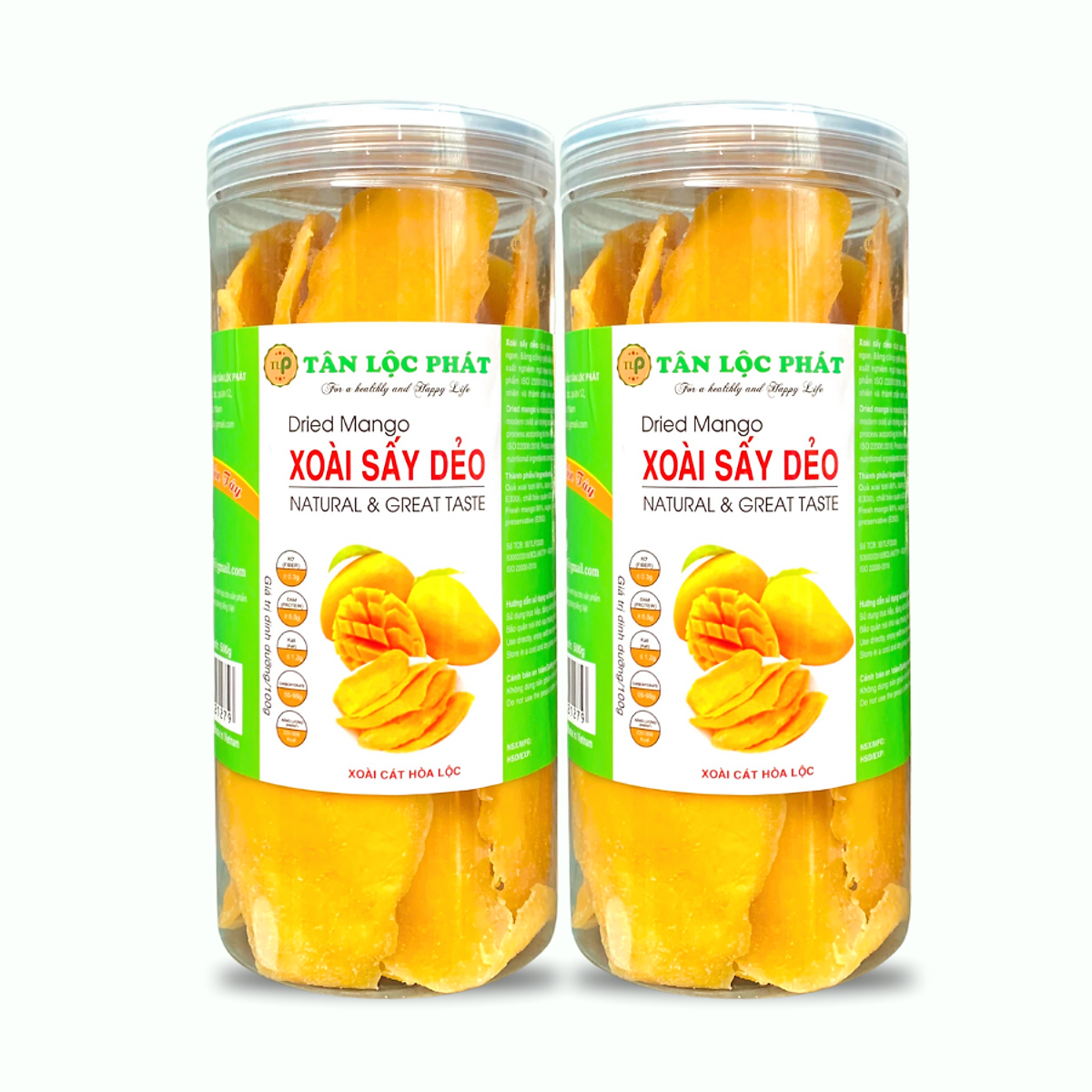 XOÀI SẤY DẺO HƯƠNG VỊ TỰ NHIÊN TỐT CHO SỨC KHỎE HIỆU TÂN LỘC PHÁT