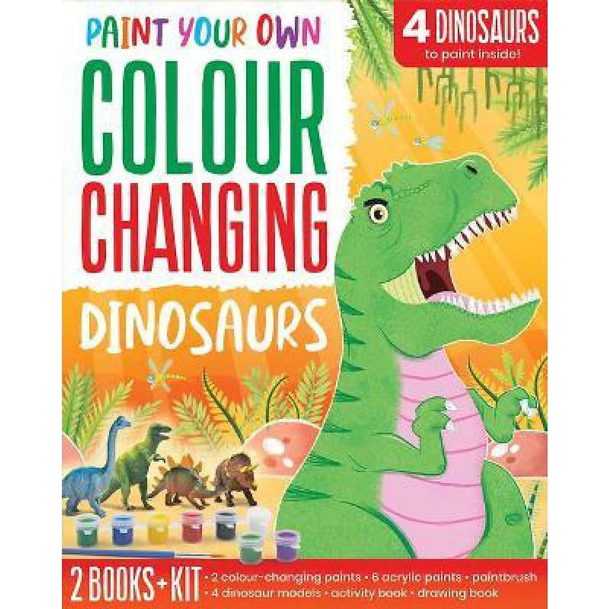 Colour Changing Dinosaurs