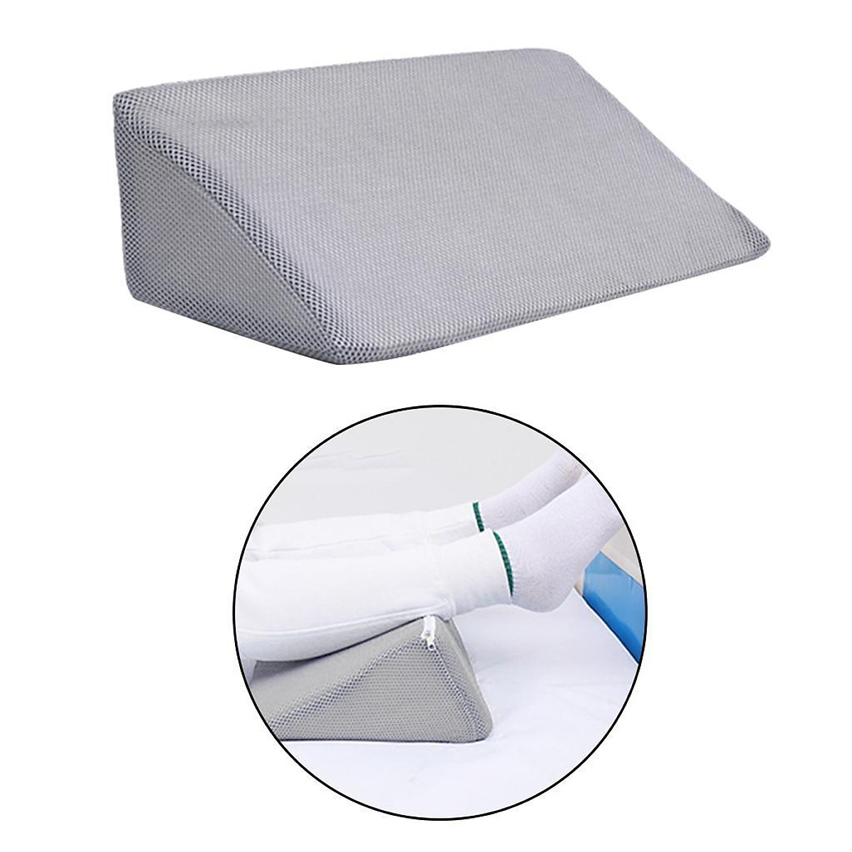 Wedge Pillow Back Legs Support Eevated Body for Bedroom Bedridden