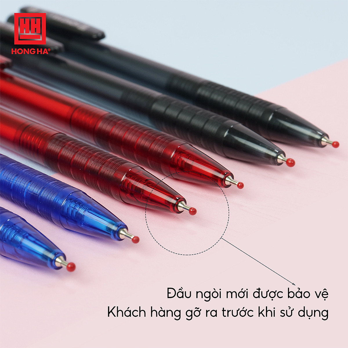 Bút bi Hồng Hà 0.5mm (2461)