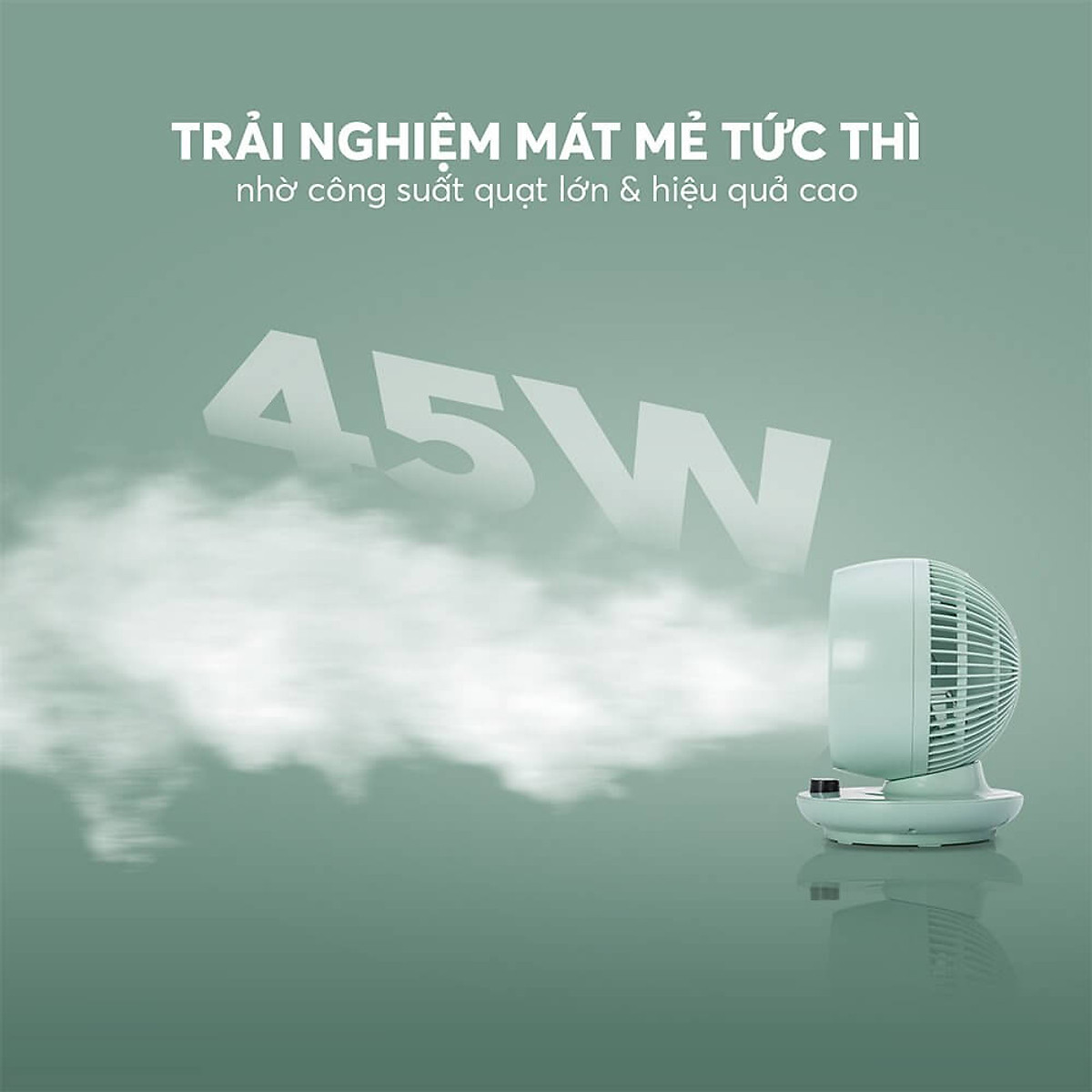 Quạt tuần hoàn không khí Elmich CFE-8787, quạt làm mát diện rộng và làm mới không khí, gọn nhẹ, dễ dàng mang theo mọi nơi - Hàng chính hãng