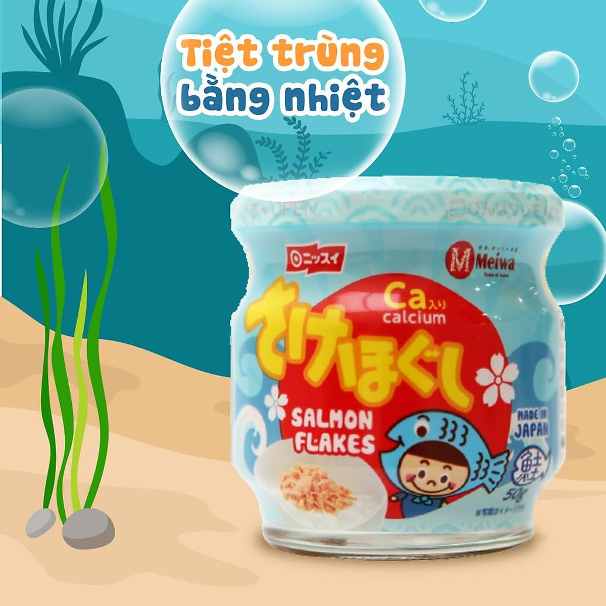 RUỐC CÁ HỒI MEIWA CHÍNH HÃNG NHẬT BẢN