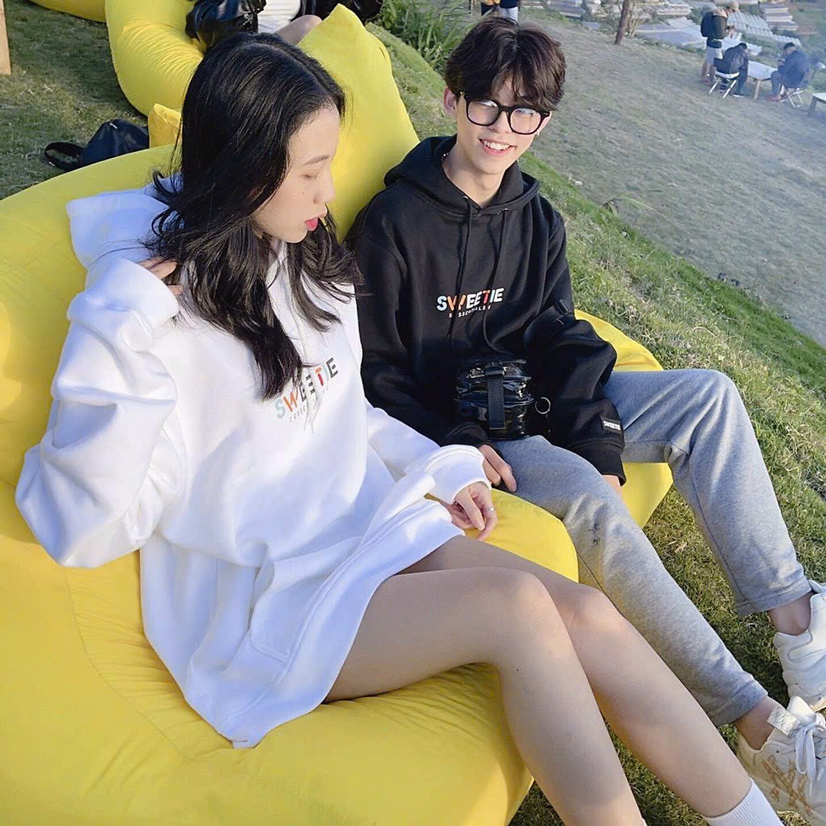 Áo Hoodie Nỉ Bông in Tom & Jeny Unisex Nam Nữ - Form Rộng Ulzzang KUN