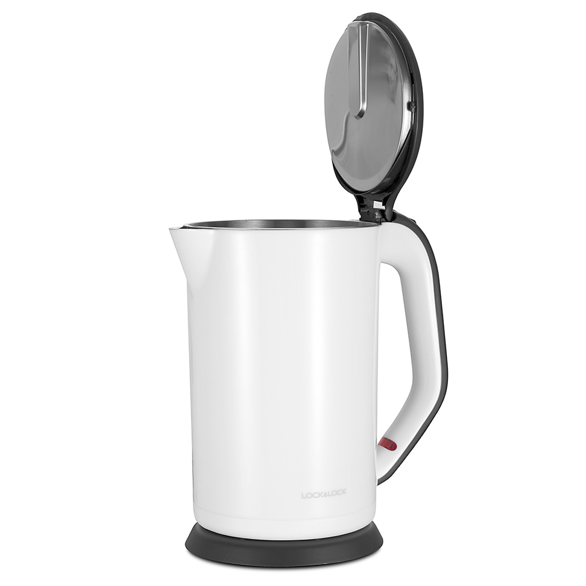 Ấm Đun Siêu Tốc Lock&Lock 2 Lớp Ruột Bình Bằng Thép Không Gỉ EJK738 (1.7L) - Hàng Chính Hãng, Tặng Kèm Cọ Rửa Và Ống Hút
