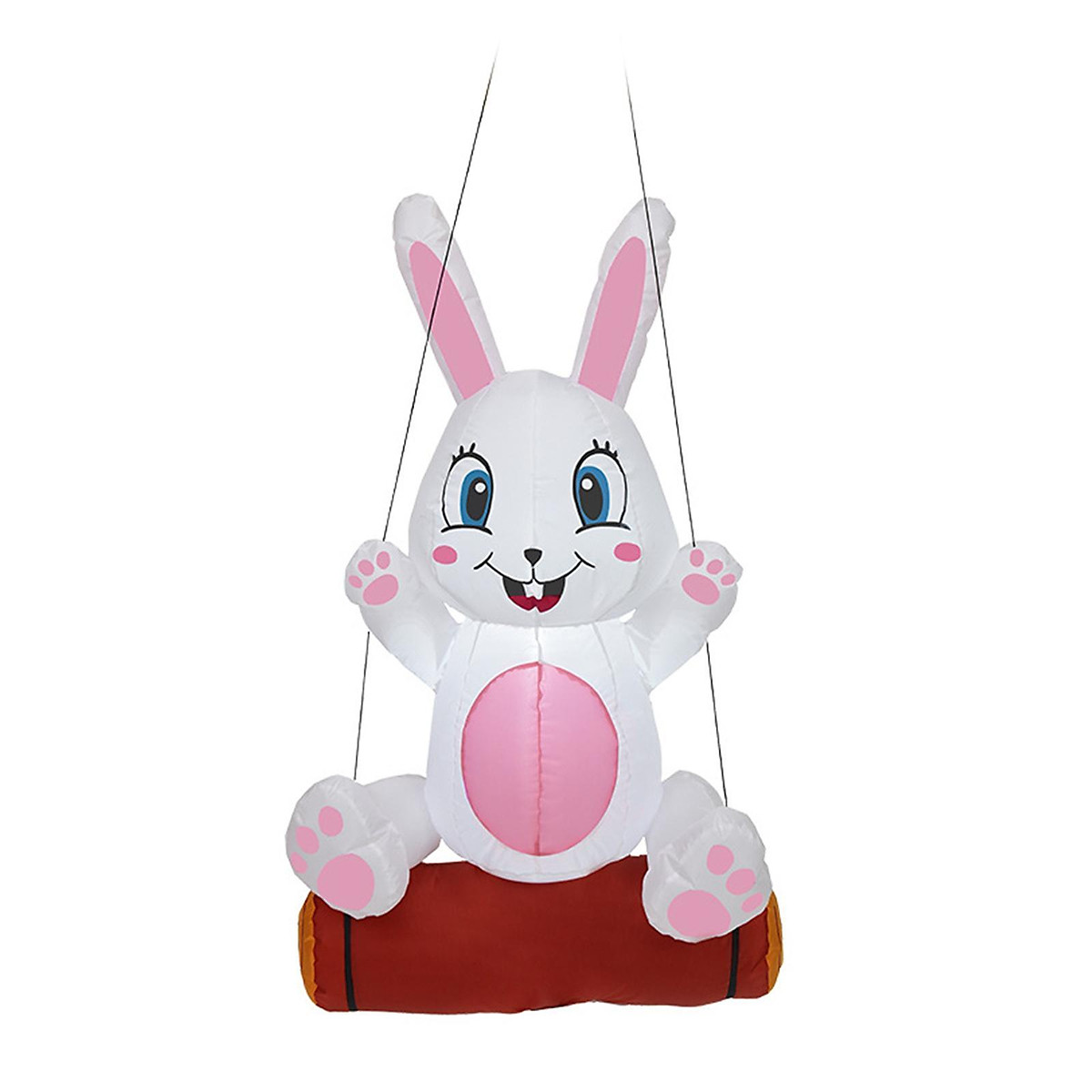 Cartoon Inflatable Easter Bunny Bunny Toys Luminous for Party Ornament - Trang trí nhà cửa Cartoon Inflatable Easter Bunny Bunny Toys Luminous for Party Ornament - Trang trí nhà cửa