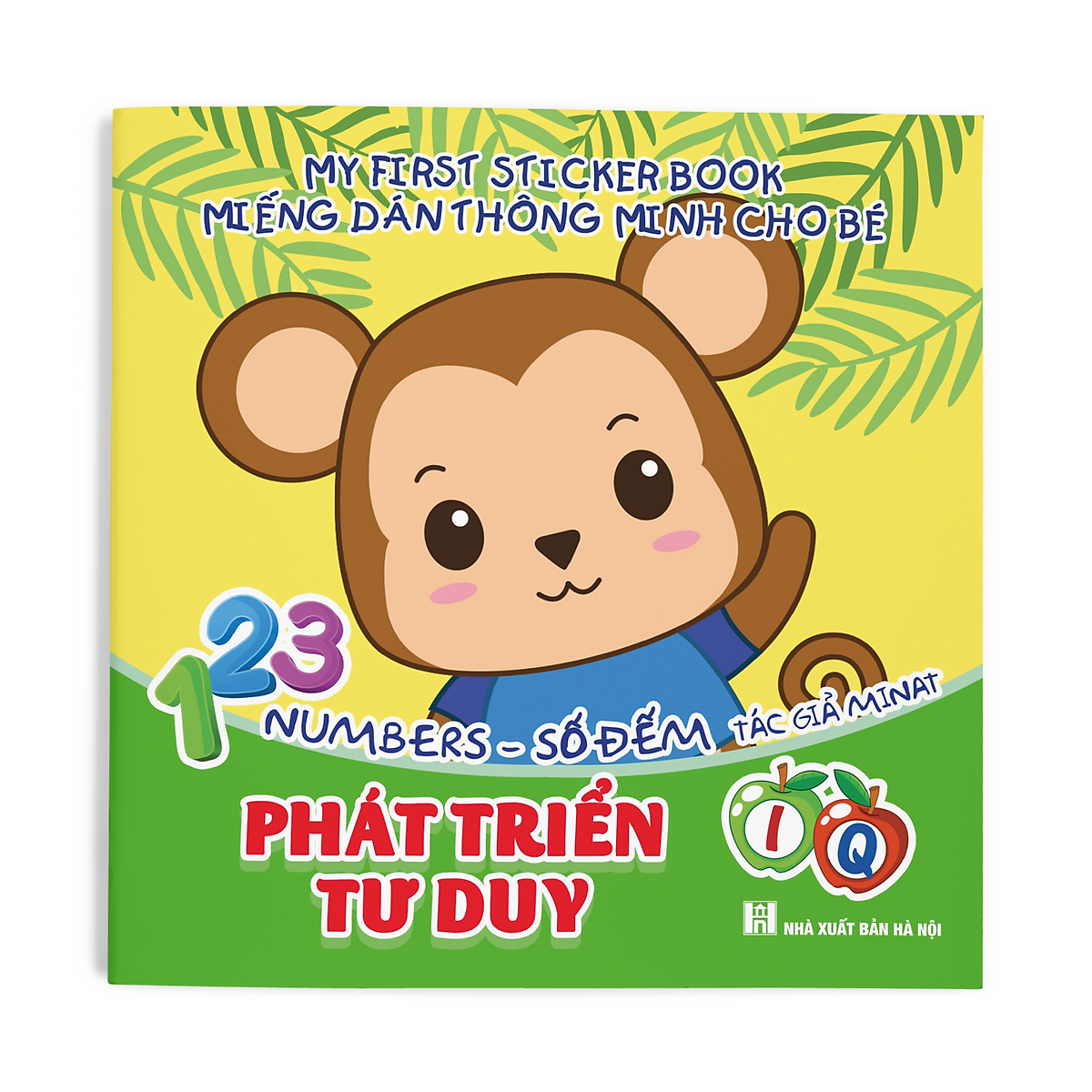 Combo 6 cuốn: Miếng dán Thông minh cho bé (Phát triển EQ - IQ) - My First Sticker Book