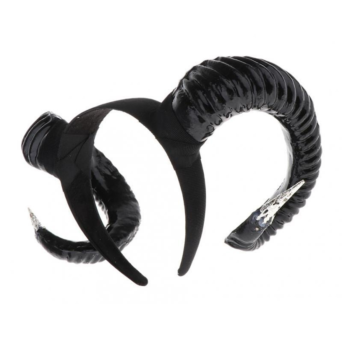 2xSimulated Sheep Horn Women Hairwrap Head Band Black Hair Band - Phụ kiện thời trang khác 2xSimulated Sheep Horn Women Hairwrap Head Band Black Hair Band - Phụ kiện thời trang khác