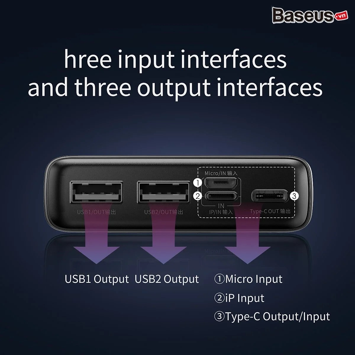 Pin dự phòng sạc nhanh vỏ kim loại Baseus Adaman Metal Digital Display Quick Charge Power Bank (10.000mAh/20.000mAh, 22.5W, PD/QC3.0 Quick charge Power Bank)- Hàng chính hãng