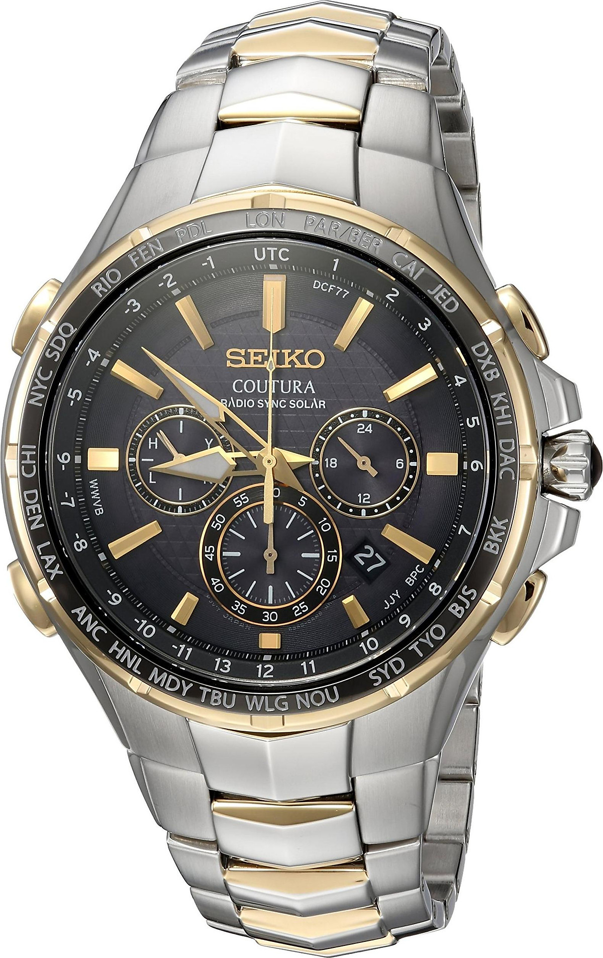 Mua Seiko Men's SSG010 COUTURA Analog Display Japanese Quartz Two Tone Watch