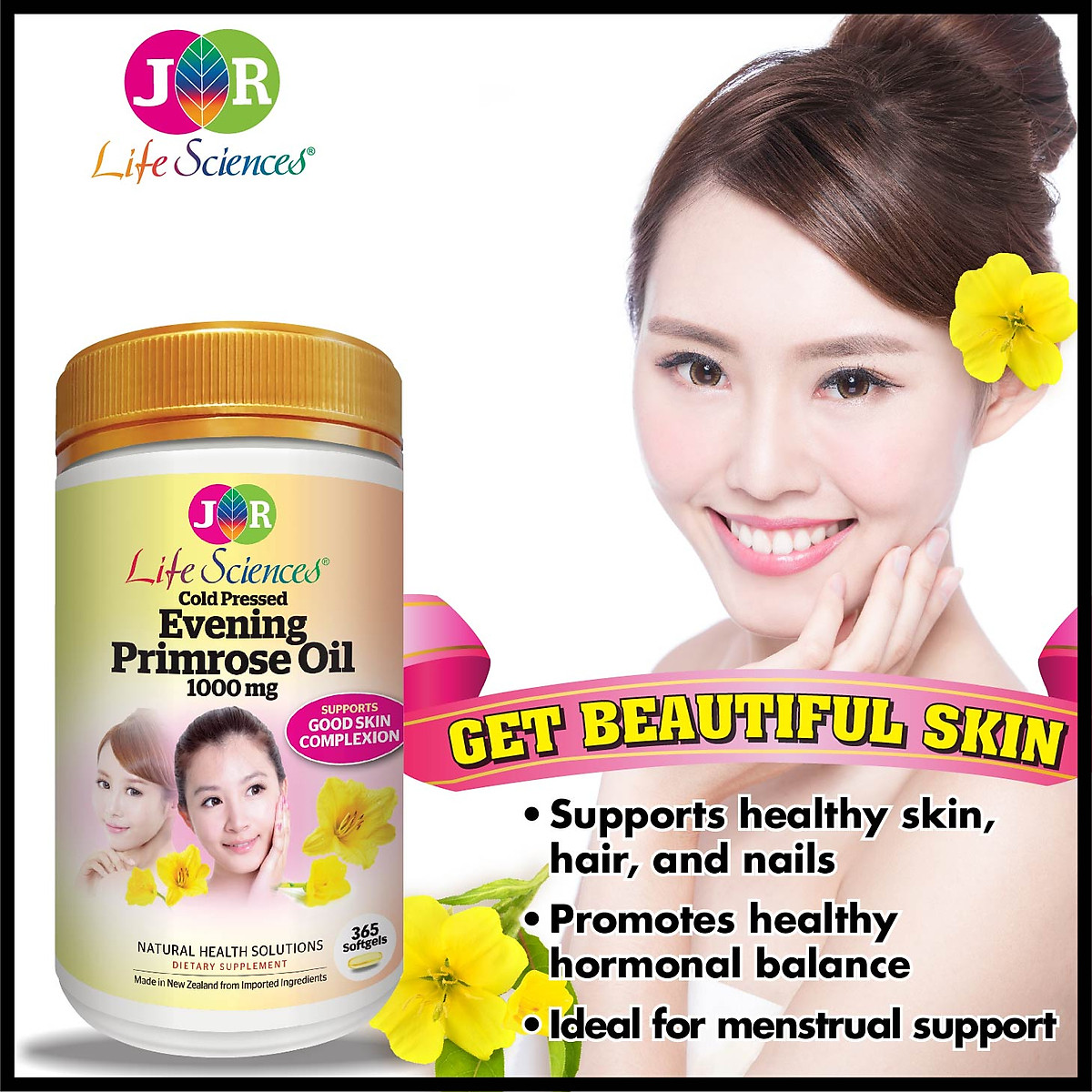 Viên Uống Tinh Dầu Hoa Anh Thảo Evening Primrose Oil Cân Bằng Nội Tiết