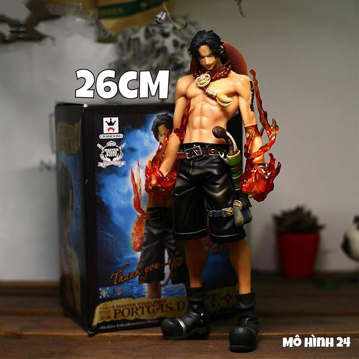 Mô Hình One Piece Ace Chính Hãng Hàng Về Thường Xuyên Sendovn