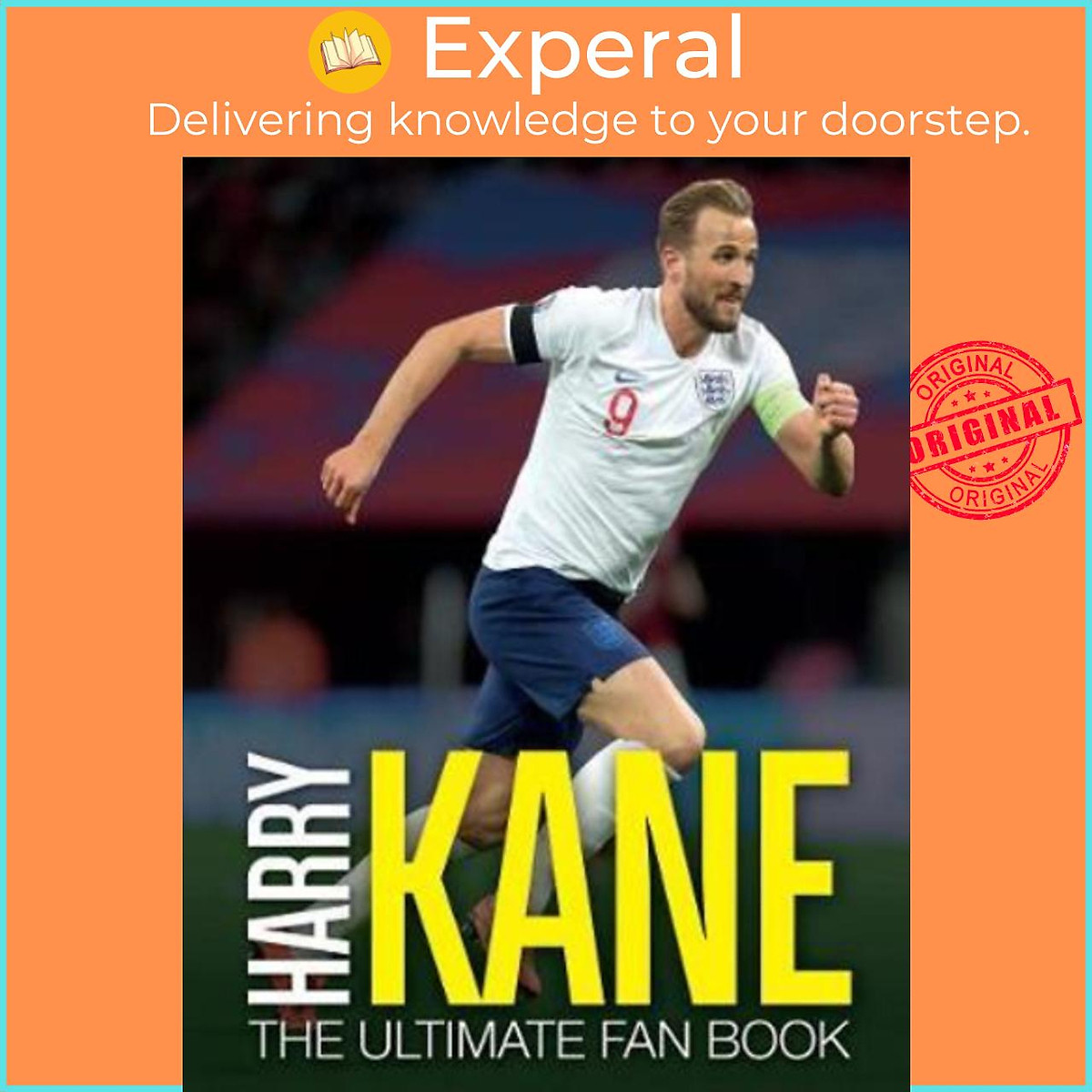 Sách - Harry Kane: The Ultimate Fan Book by Adrian Besley (UK edition, hardcover)