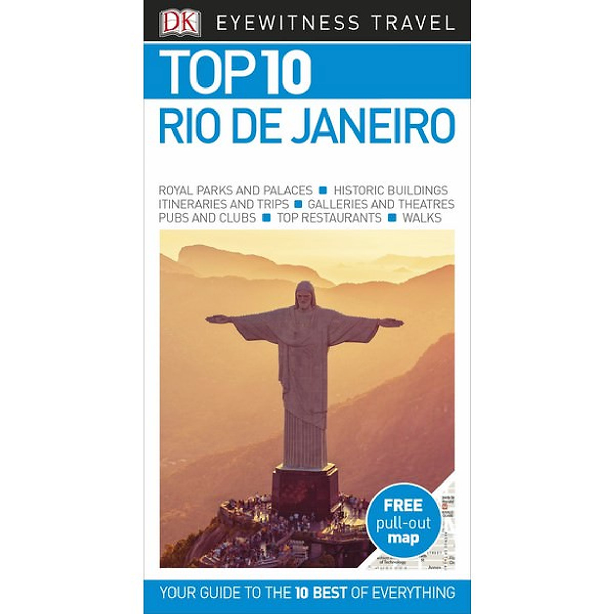 [Hàng thanh lý miễn đổi trả] DK Eyewitness Top 10 Rio de Janeiro