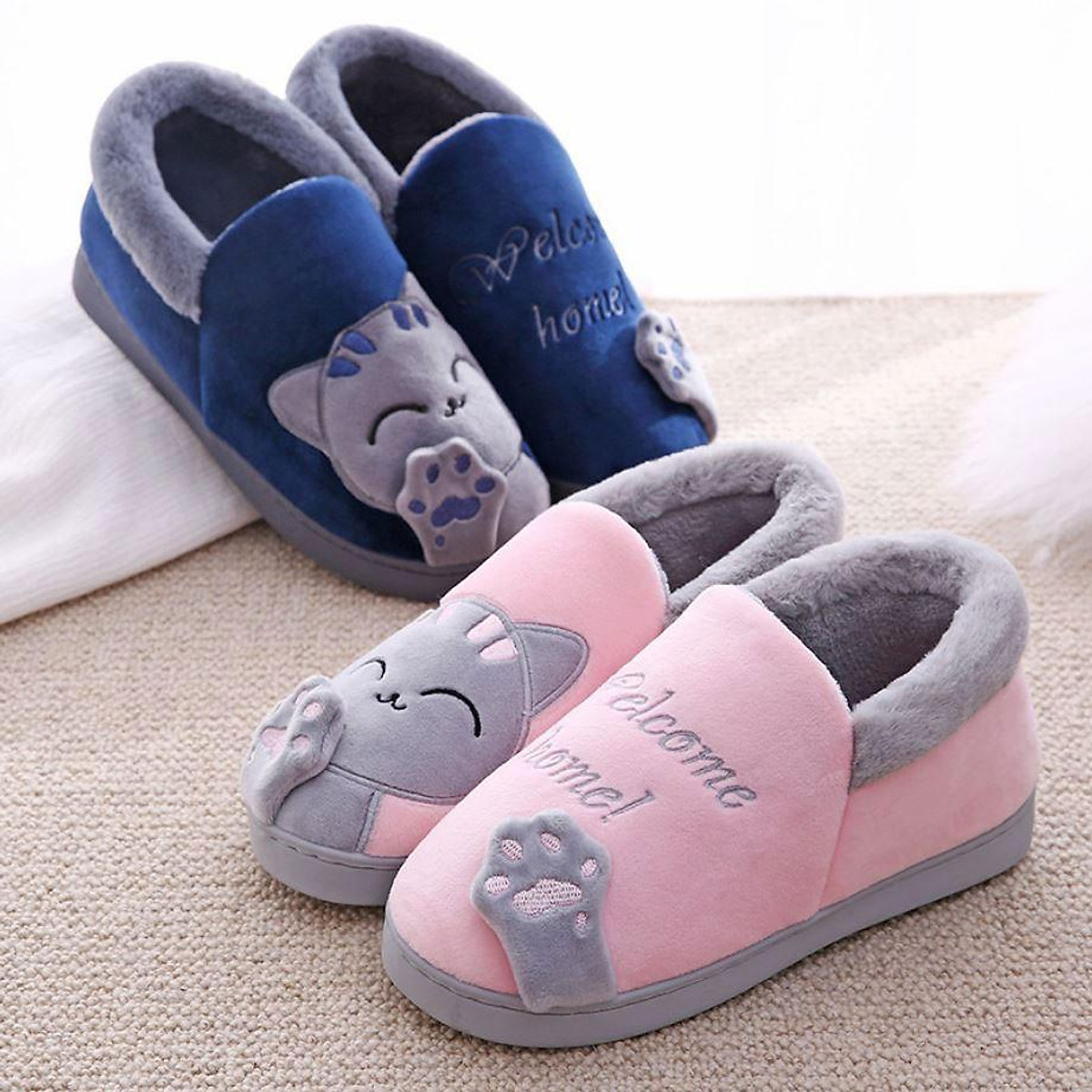 {SUSAM STORE} GIÀY MÈO LÔNG CAO CẤP SIÊU KUTE