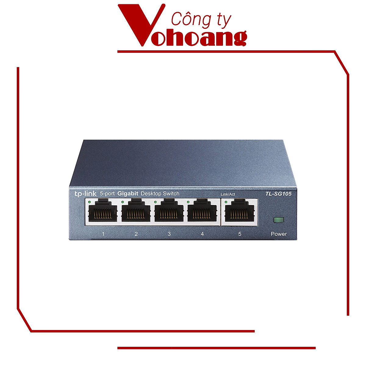 TP-Link TL-SG105 - Switch Để Bàn 5 Cổng Gigabit - Hàng Chính Hãng