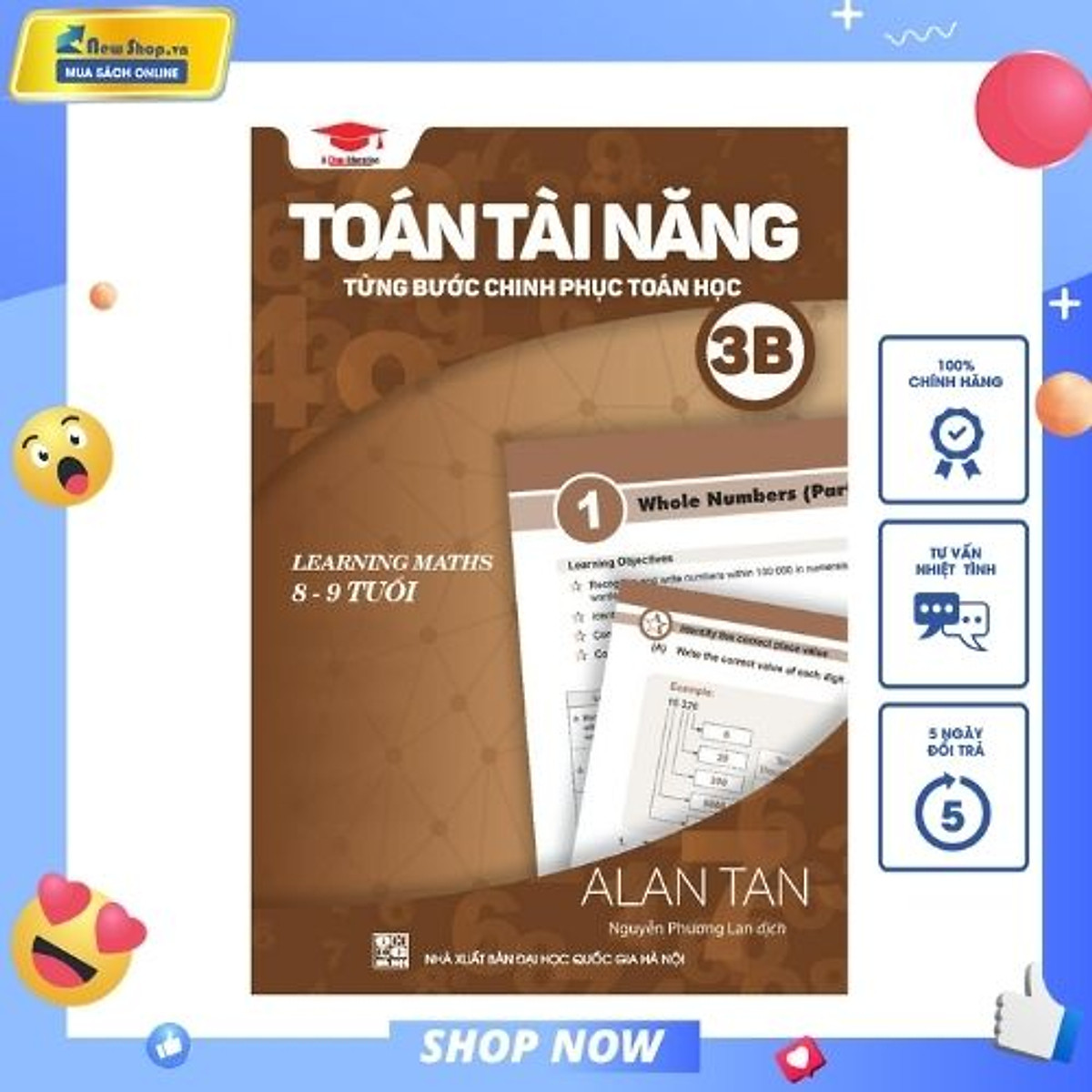 Toán Học Singapore - Toán Tài Năng - Từng Bước Chinh Phục Toán Học - Tập 3B 