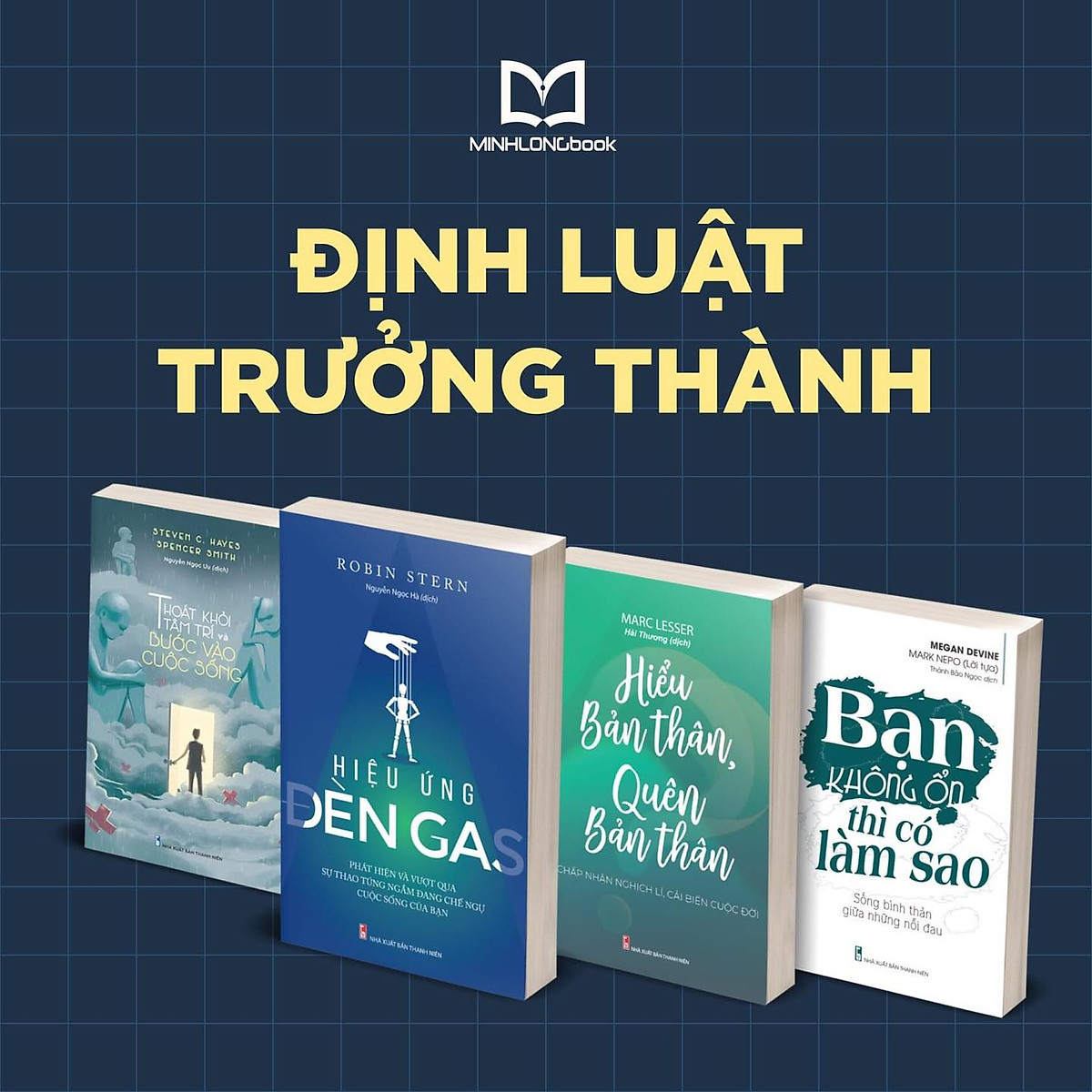 Combo 4 Sách Tâm Lí: Hiệu Ứng Đèn Gas+Thoát Khỏi Tâm Trí Và Bước Vào Cuộc Sống+Bạn Không Ổn Thì Có Làm Sao+Hiểu Bản Thân Quên Bản Thân