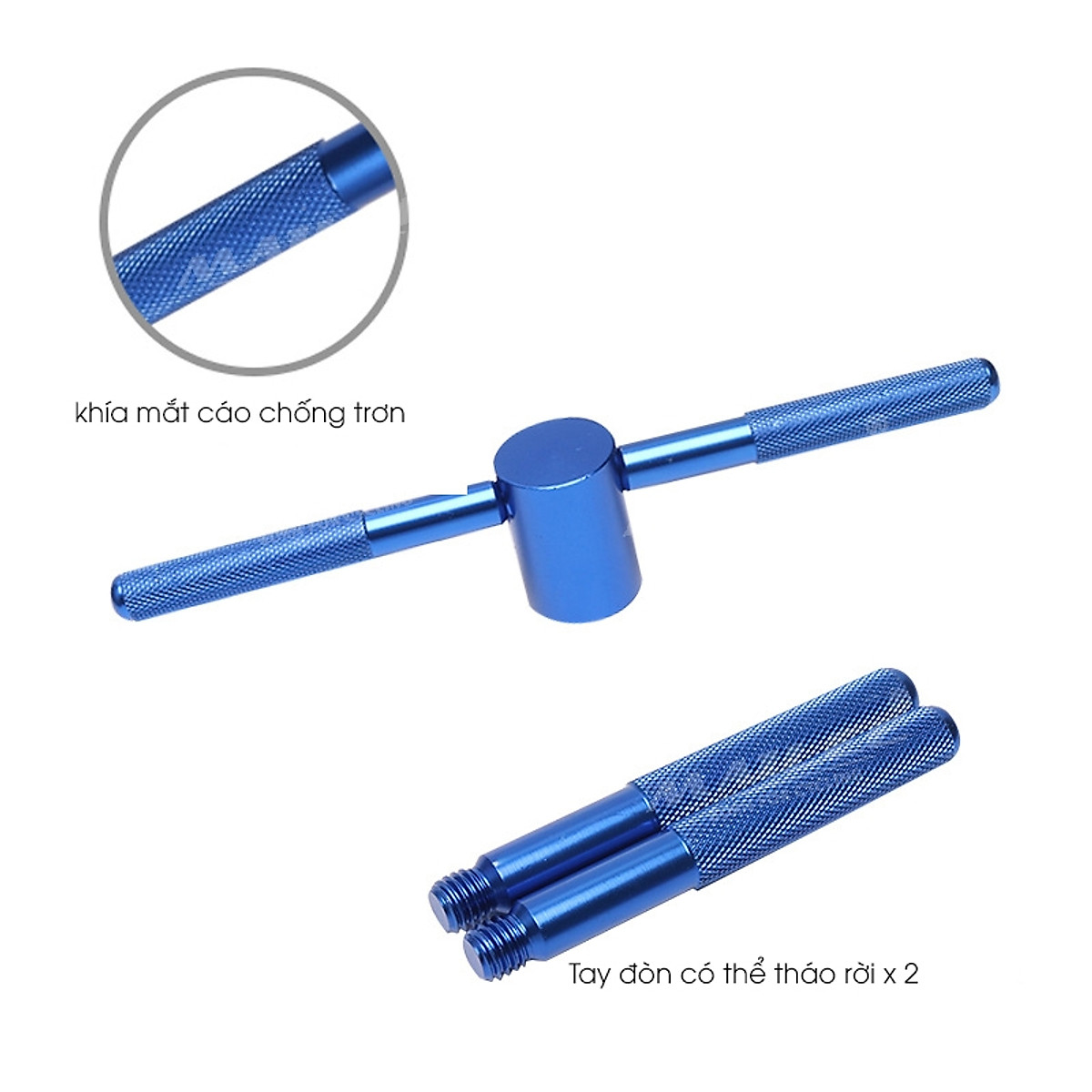 Dụng cụ tháo lắp bấm chén ép cổ xe đạp BB-2101, cho bát phốt, (Tool) ép cốt trục giữa trục đạp CNC - Mai Lee