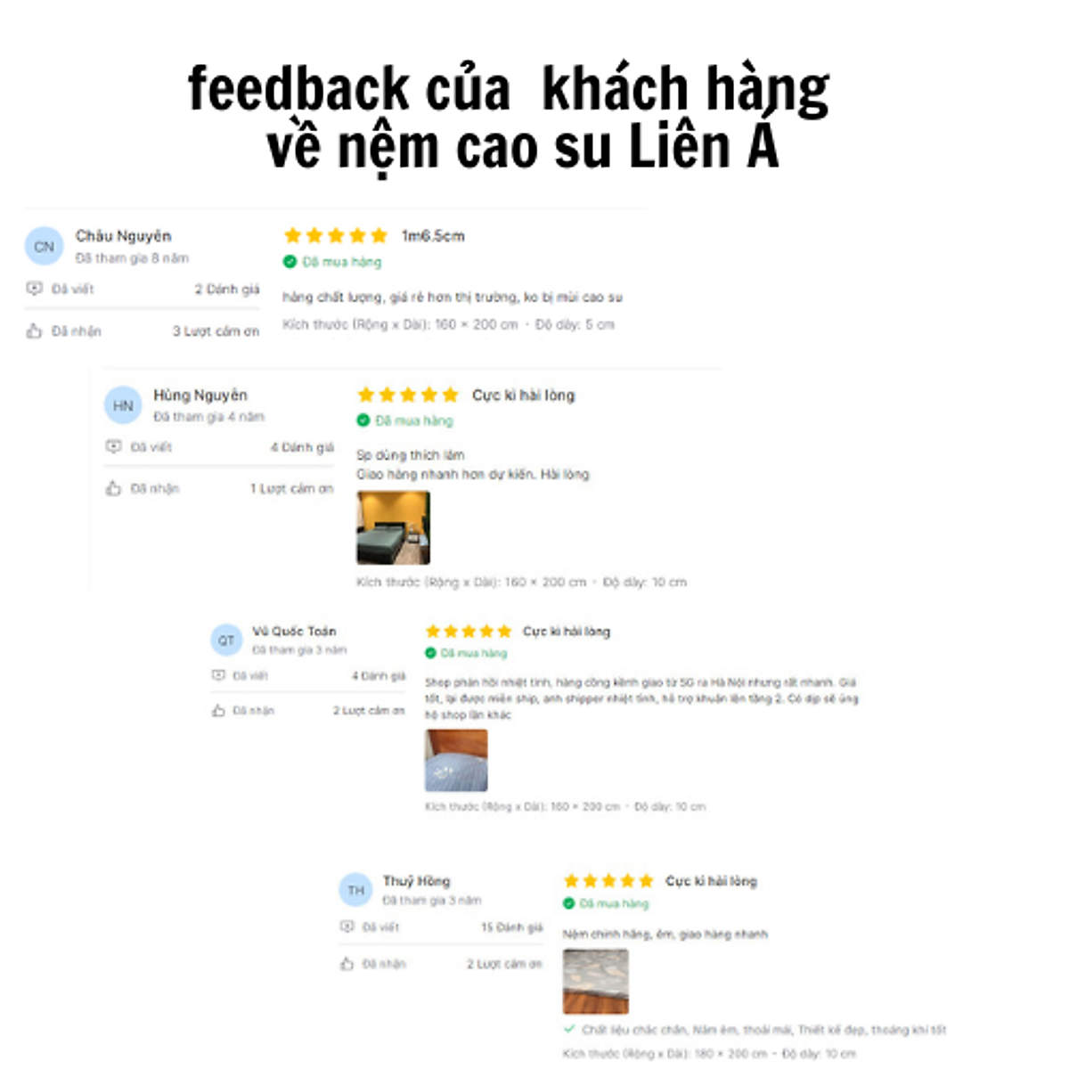 Nệm Cao Su Liên Á Classic LACS