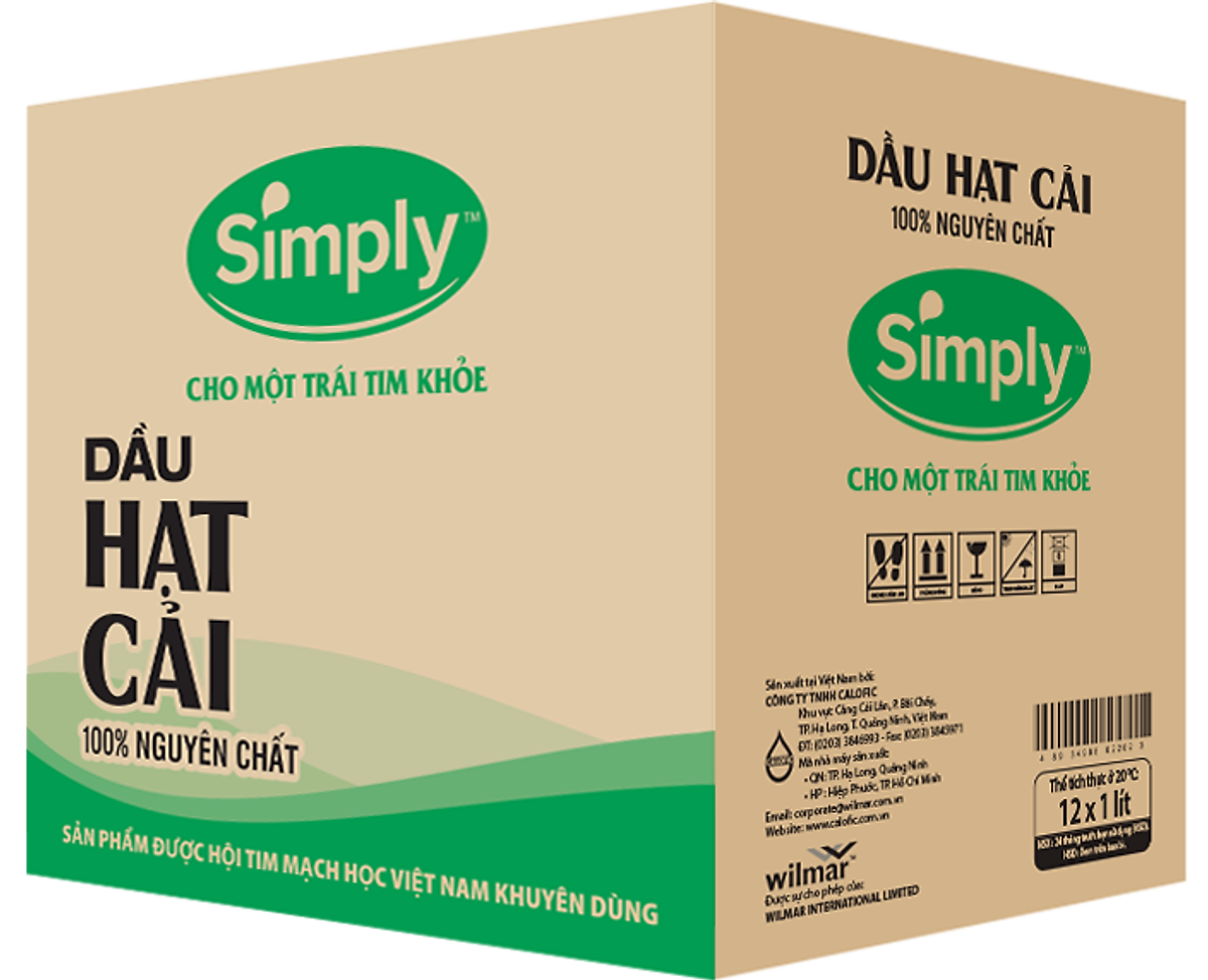 Dầu Hạt Cải Simply (1L / Chai)