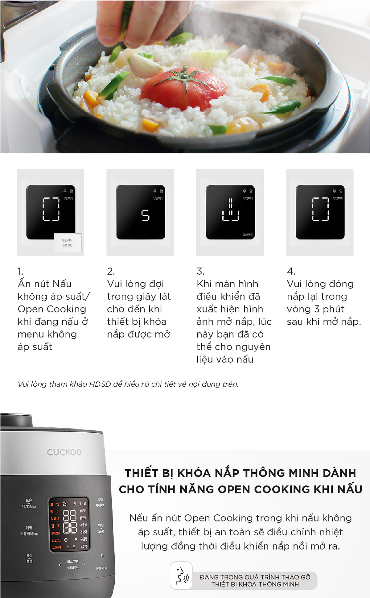 Nồi cơm điện tử áp suất kép Cuckoo CRP-ST1010FG (1.8L) - Hàng Chính Hãng