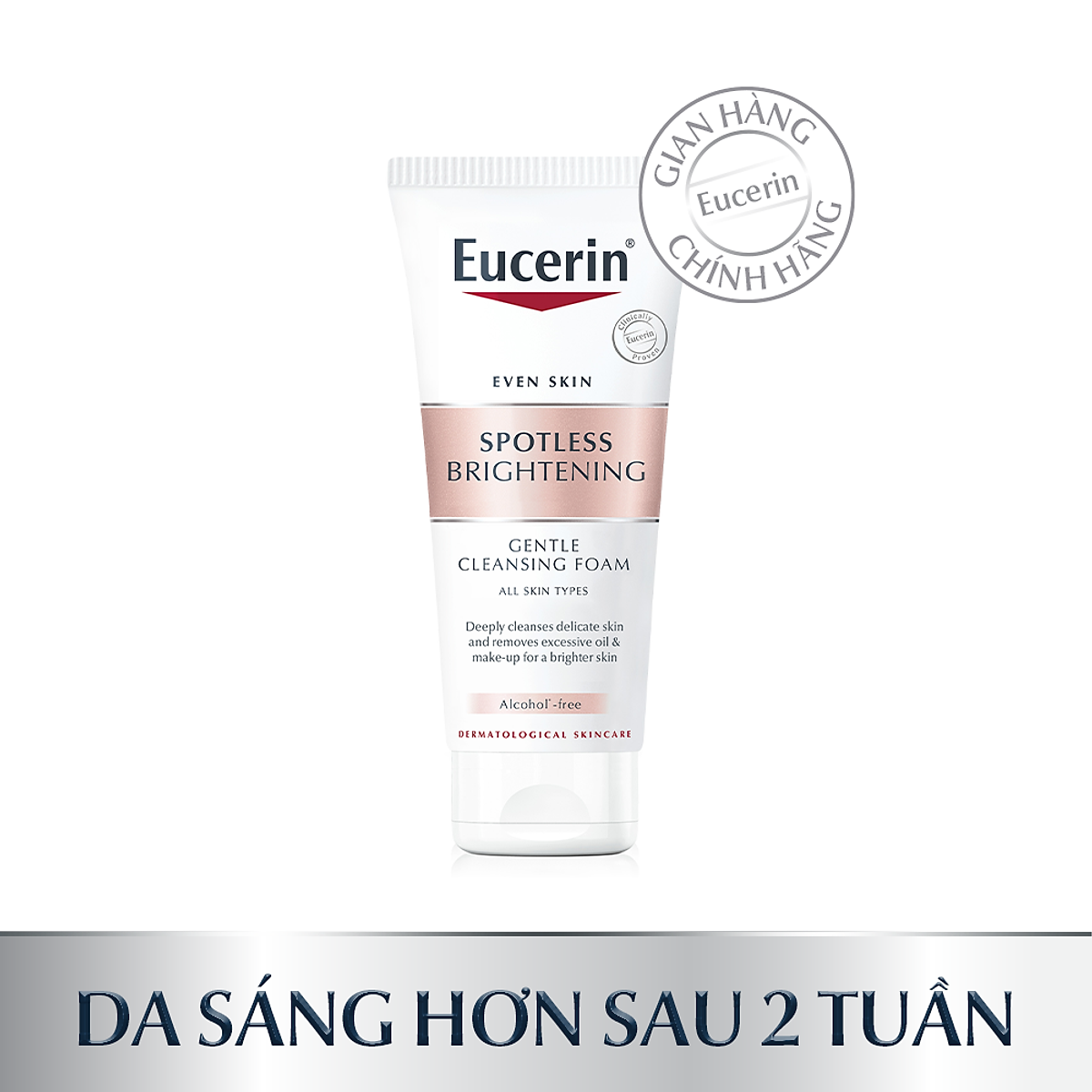 Sữa rửa mặt tạo bọt dưỡng sáng Eucerin Spotless Brightening Cleansing Foam 50g