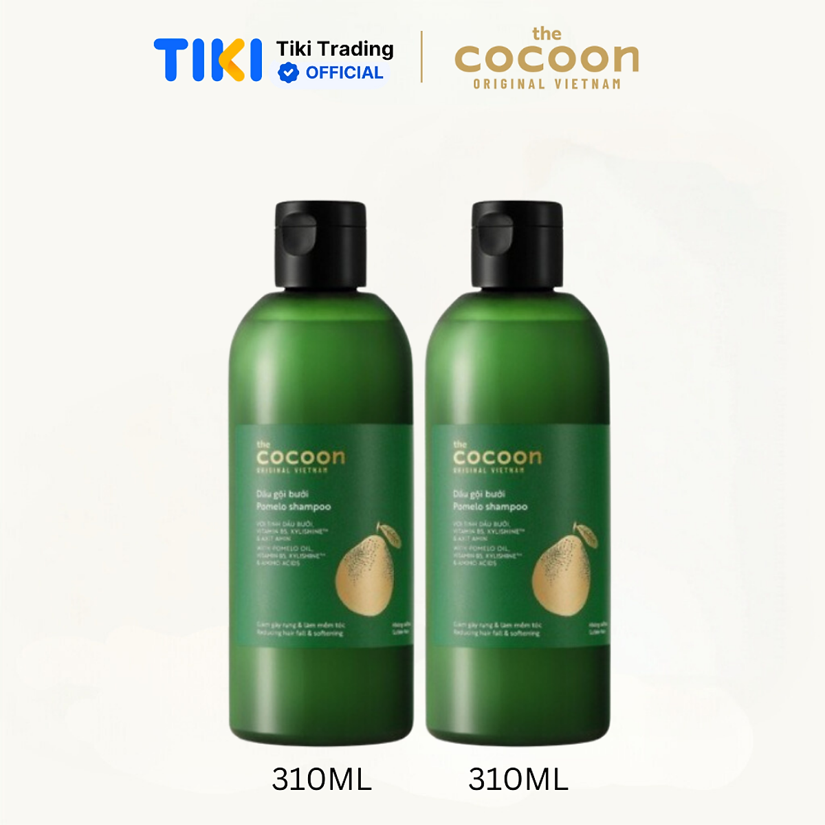 Combo 2 Dầu gội bưởi Cocoon 310ml/chai