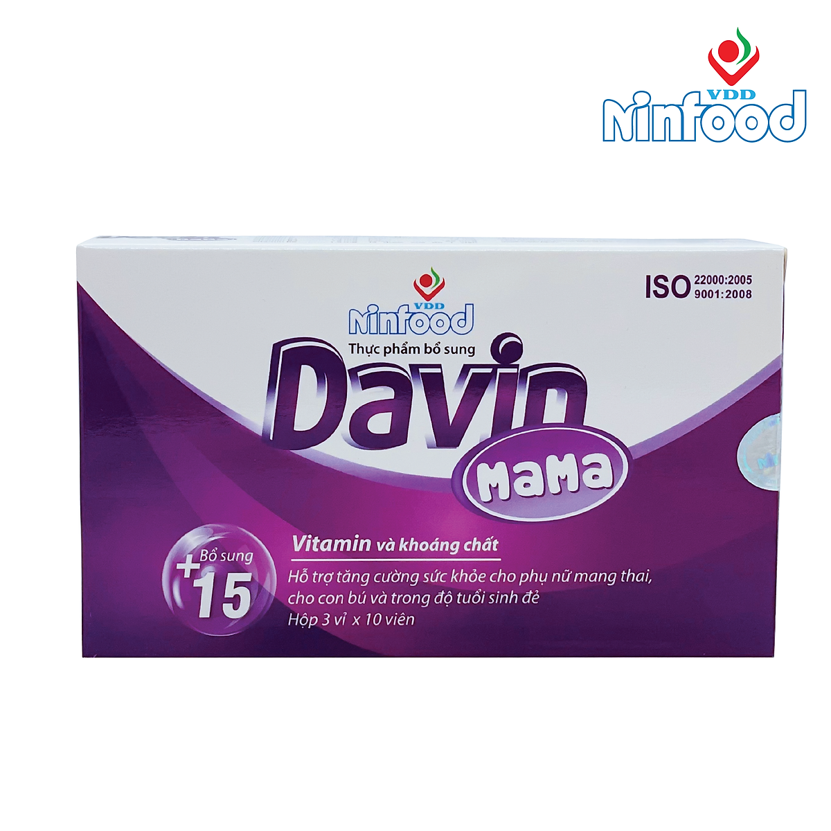 Davin Mama- Bổ sung sắt và acid folic cho phụ nữ có thai- Viện dinh dưỡng Quốc gia- Ninfood