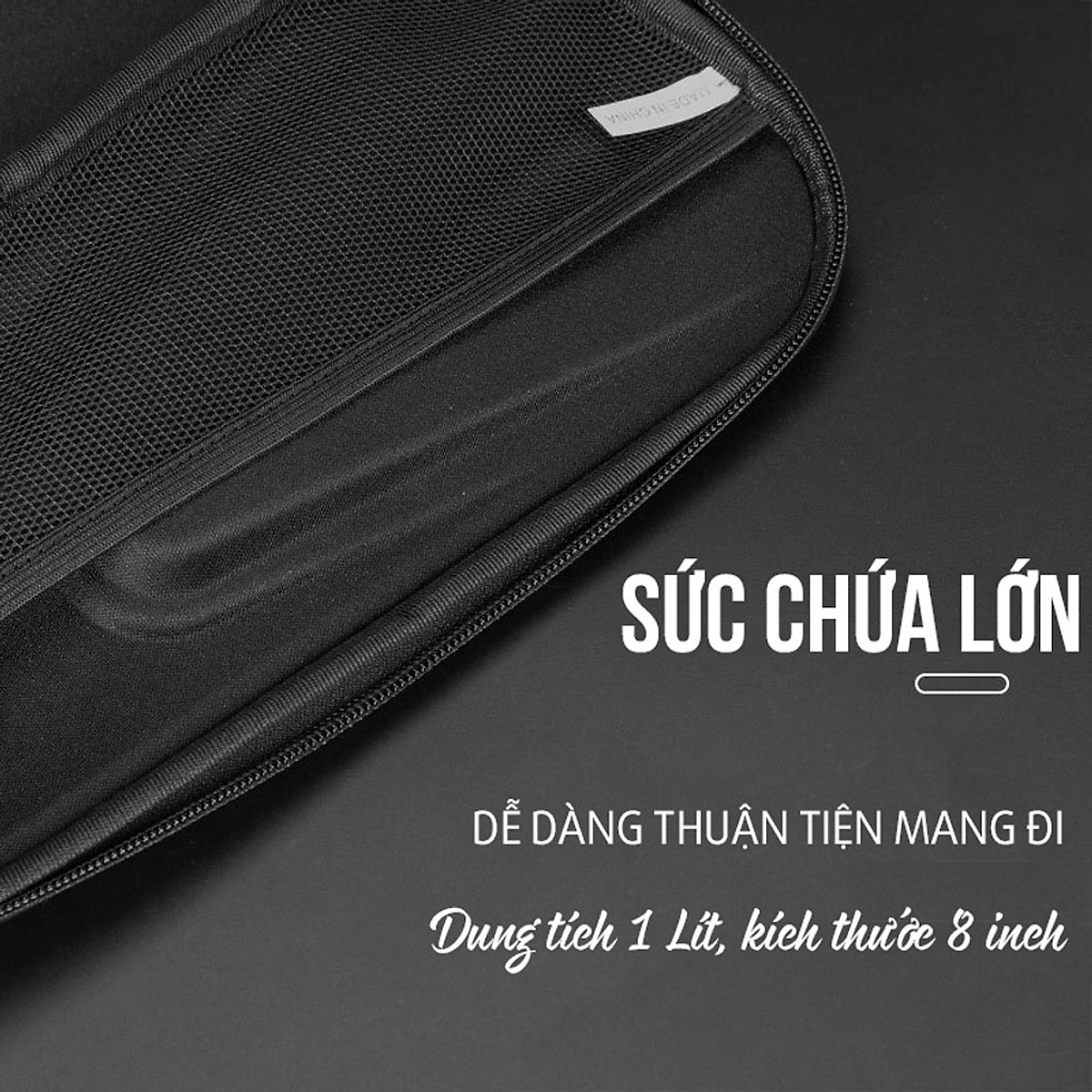Túi Treo Xe Đạp Form Cứng Dài Chất Liệu EVA 1 Lít Chống Thấm Nước Chứa Vật Dụng Cá Nhân Đạp Xe Cycling MaiLee